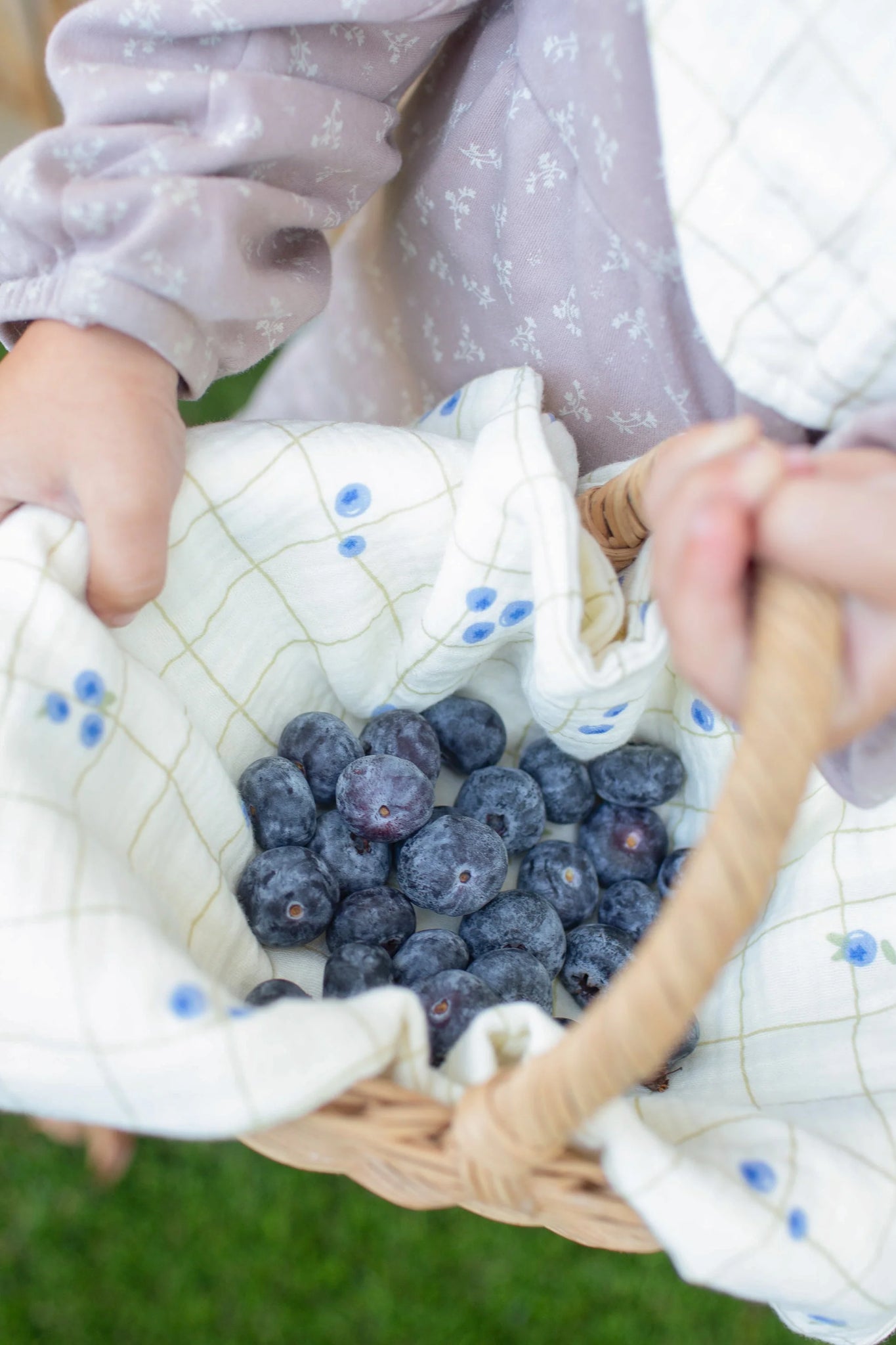 Soft Spot - 有機棉紗手帕方巾7入組 - Holiday