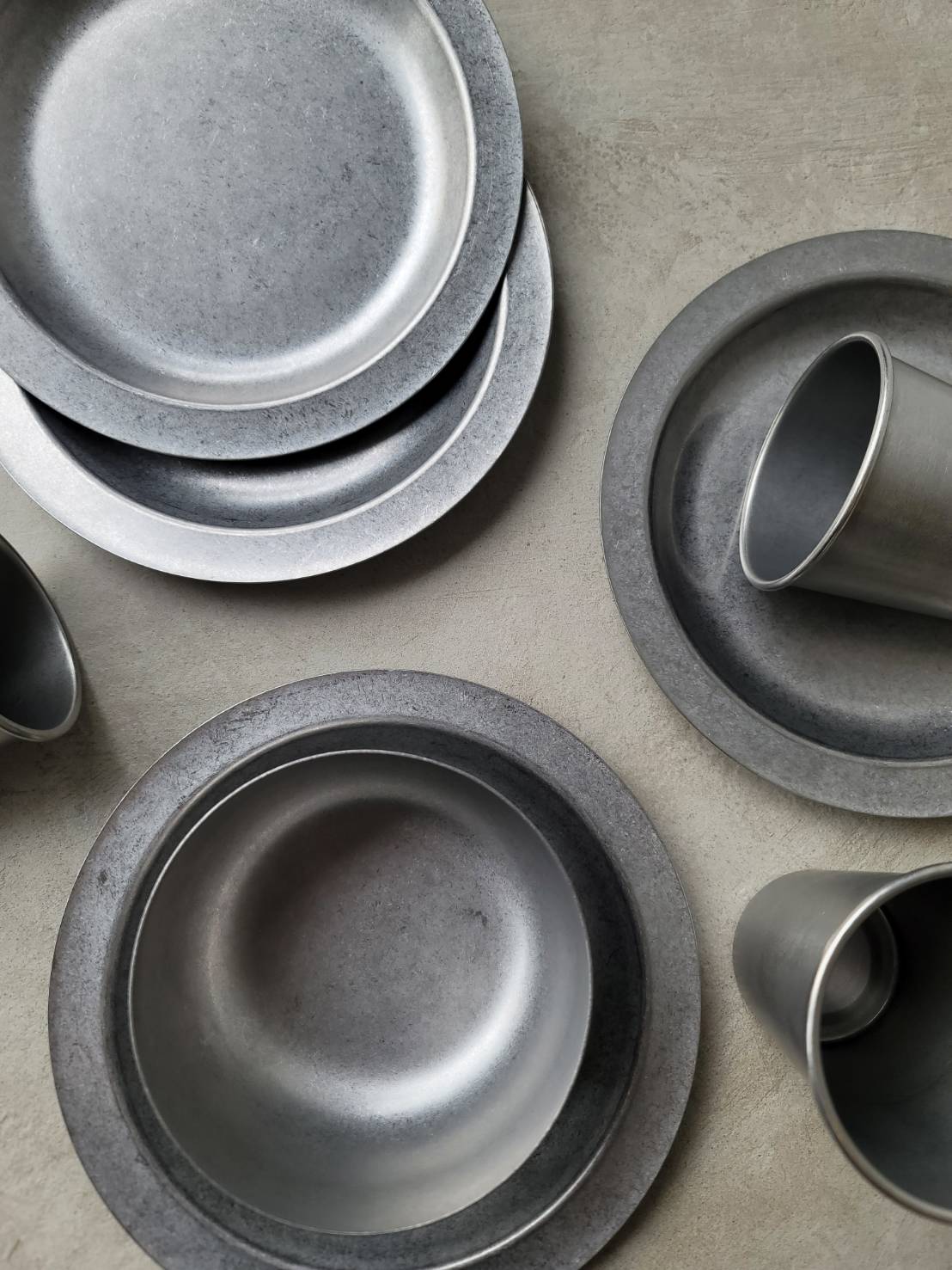 ferm LIVING - 不鏽鋼餐碗 - Stainless Steel