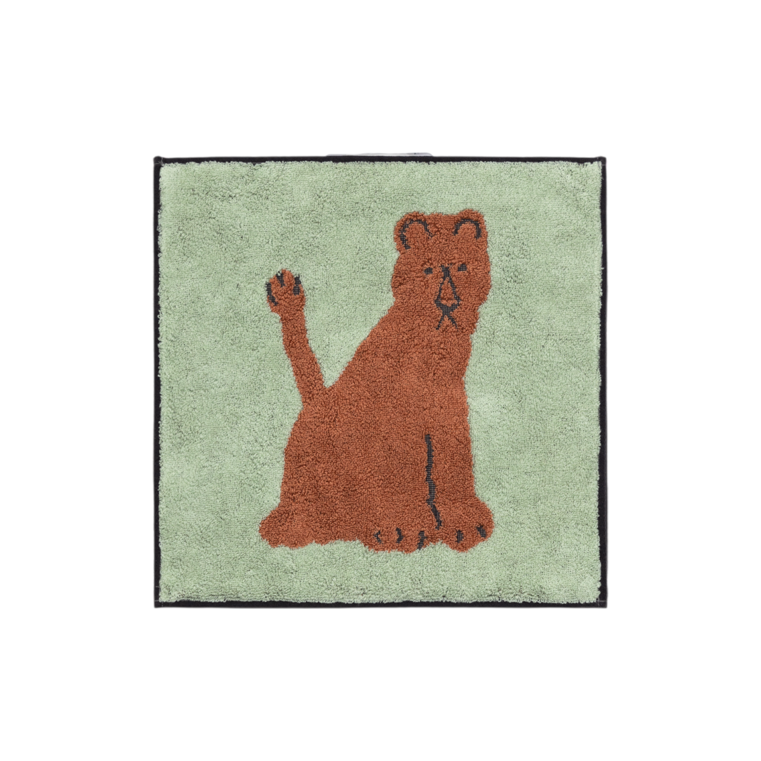 WARMGREY TAIL - 純棉毛巾 34x34 - LIONESS MINT
