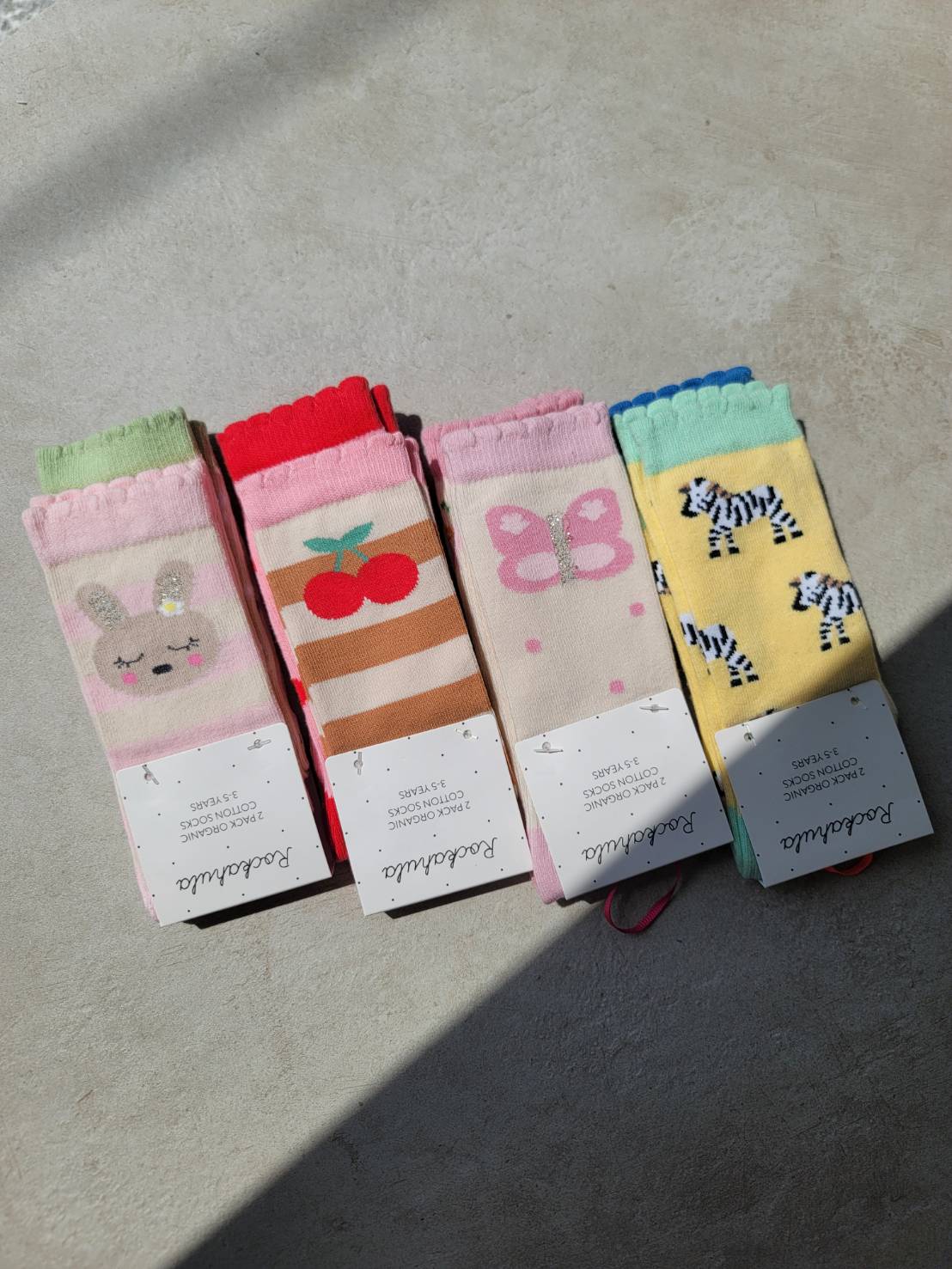 Rockahula Kids - 兒童長襪2入 - Betty Bunny