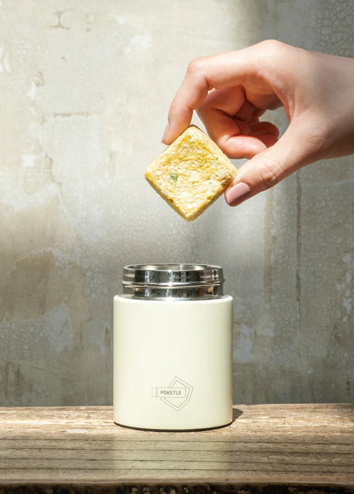 Poketle - 輕巧保溫瓶 160ml - beige