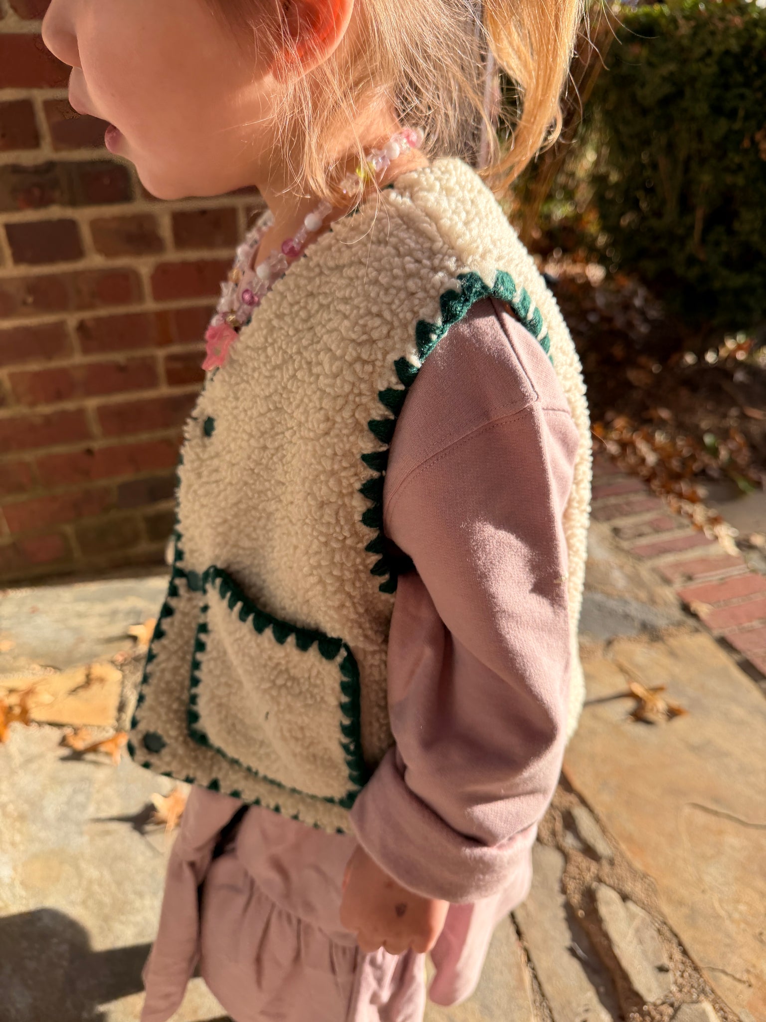 Tiny Cottons - 羊毛背心 - dark vanilla (預購1-2週內到貨）