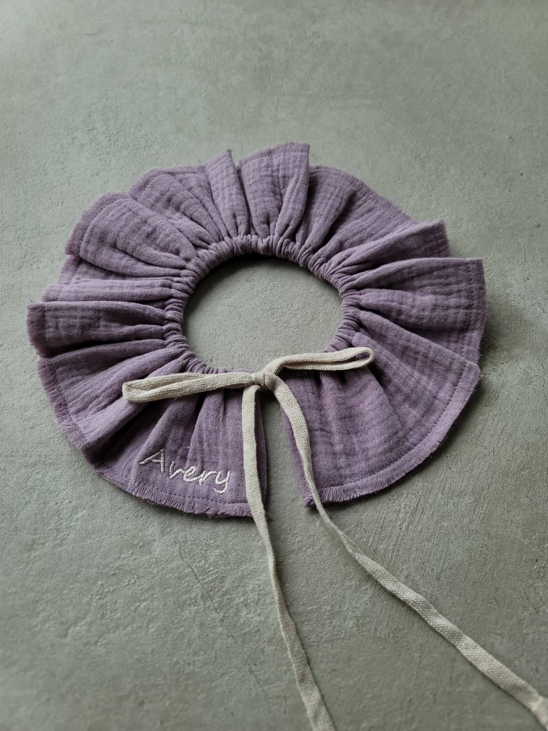 Sira - 手工製口水巾 - lilac