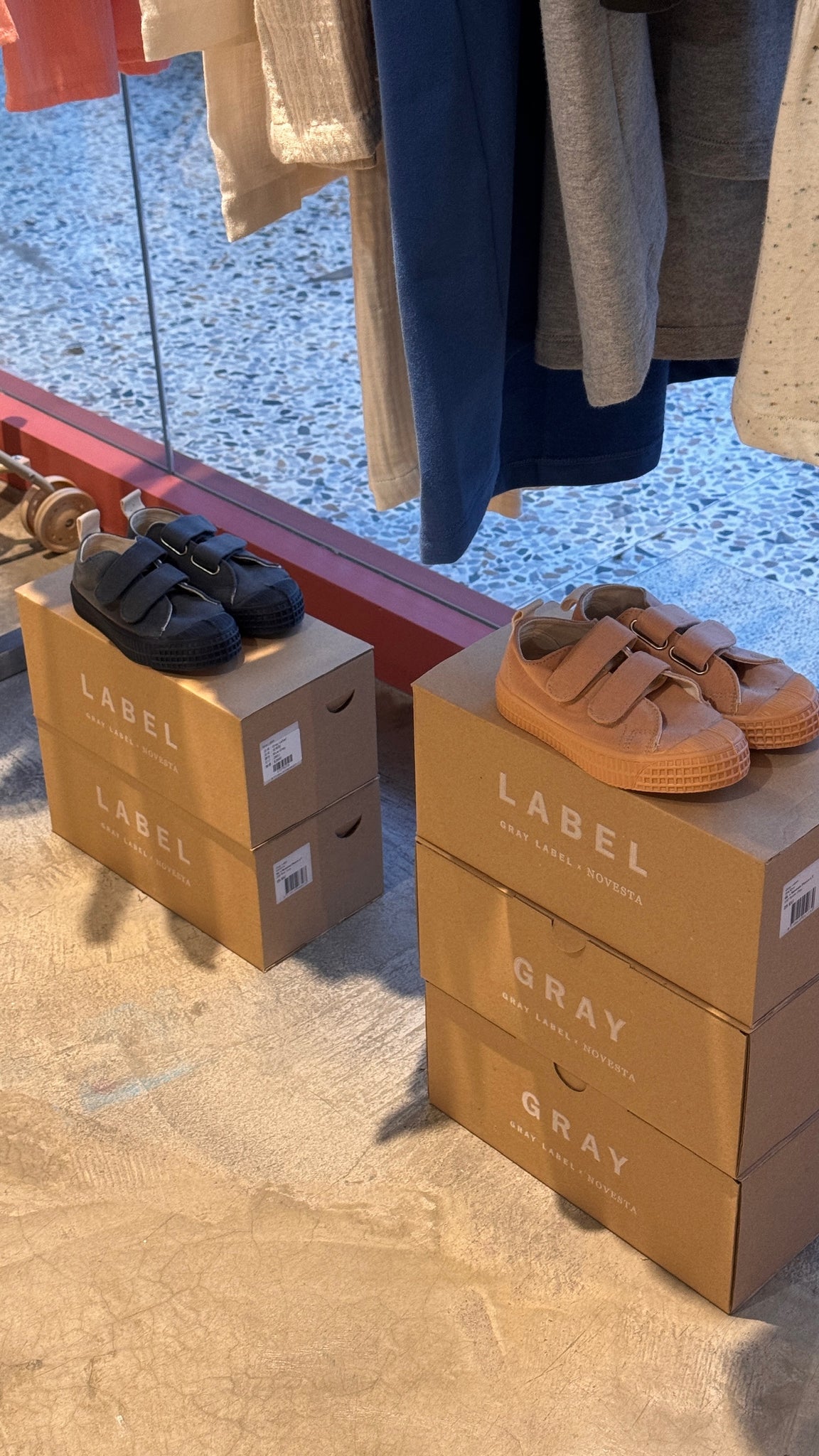 Gray Label - GL x Novesta 有機棉低筒鞋 - Rustic Clay