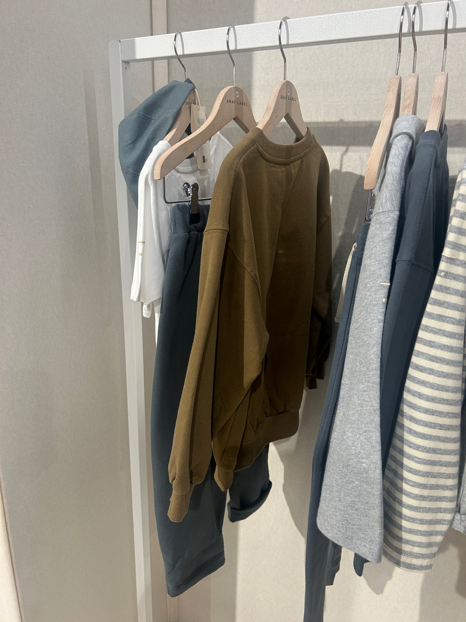 Gray Label - 兒童大學T - Woody