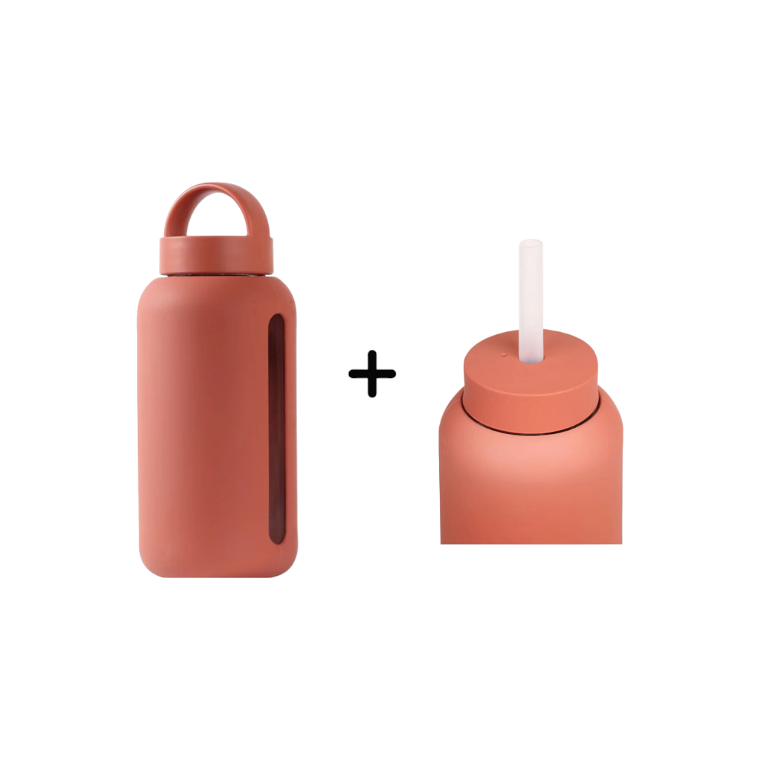 Bink - 水杯吸管組合 Mama bottle +吸管蓋子組