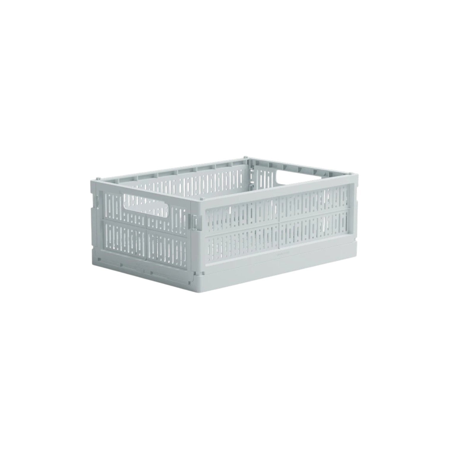 Made Crate - 環保摺疊收納籃 - ice cube blue