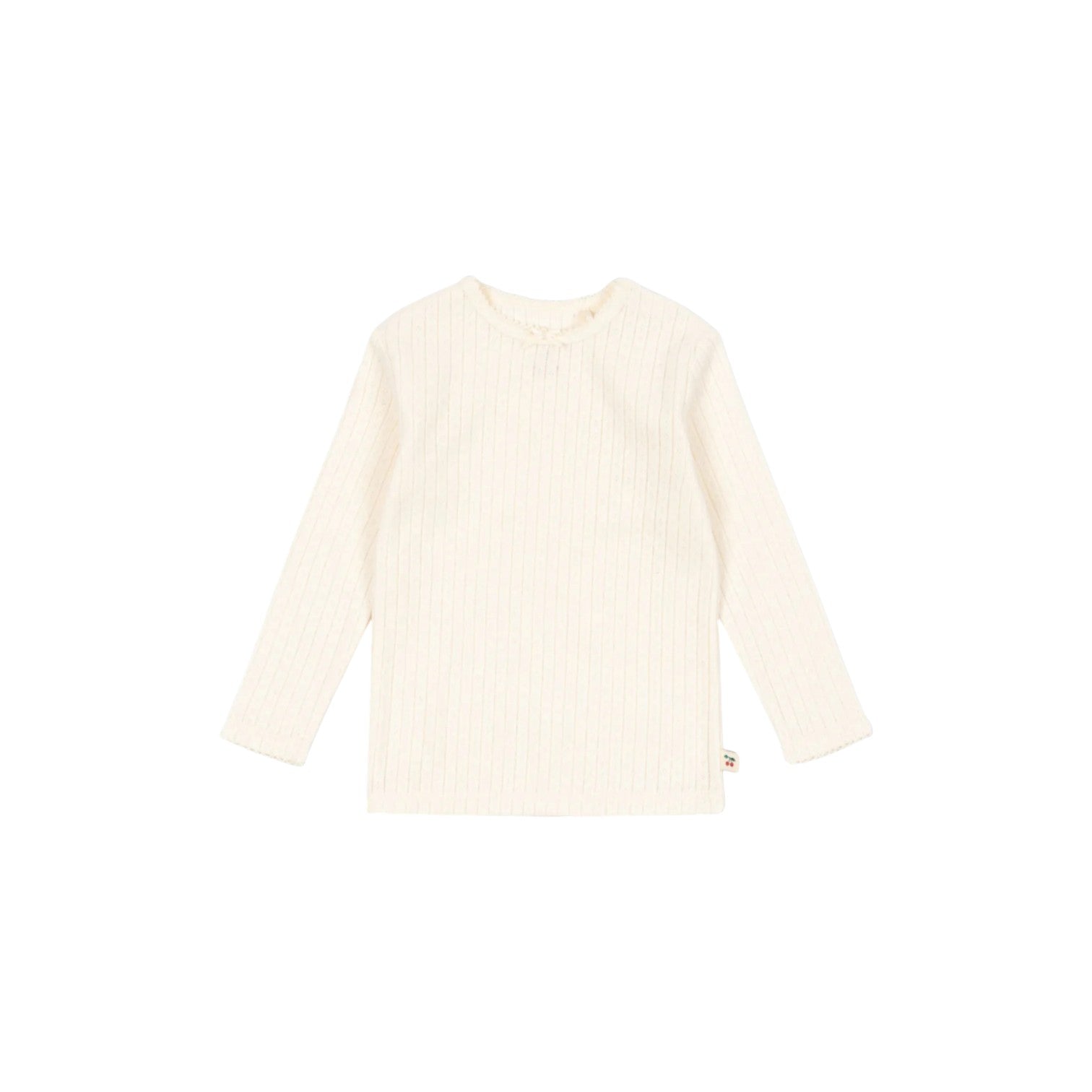 Konges Sløjd - 有機棉長袖上衣 - buttercream