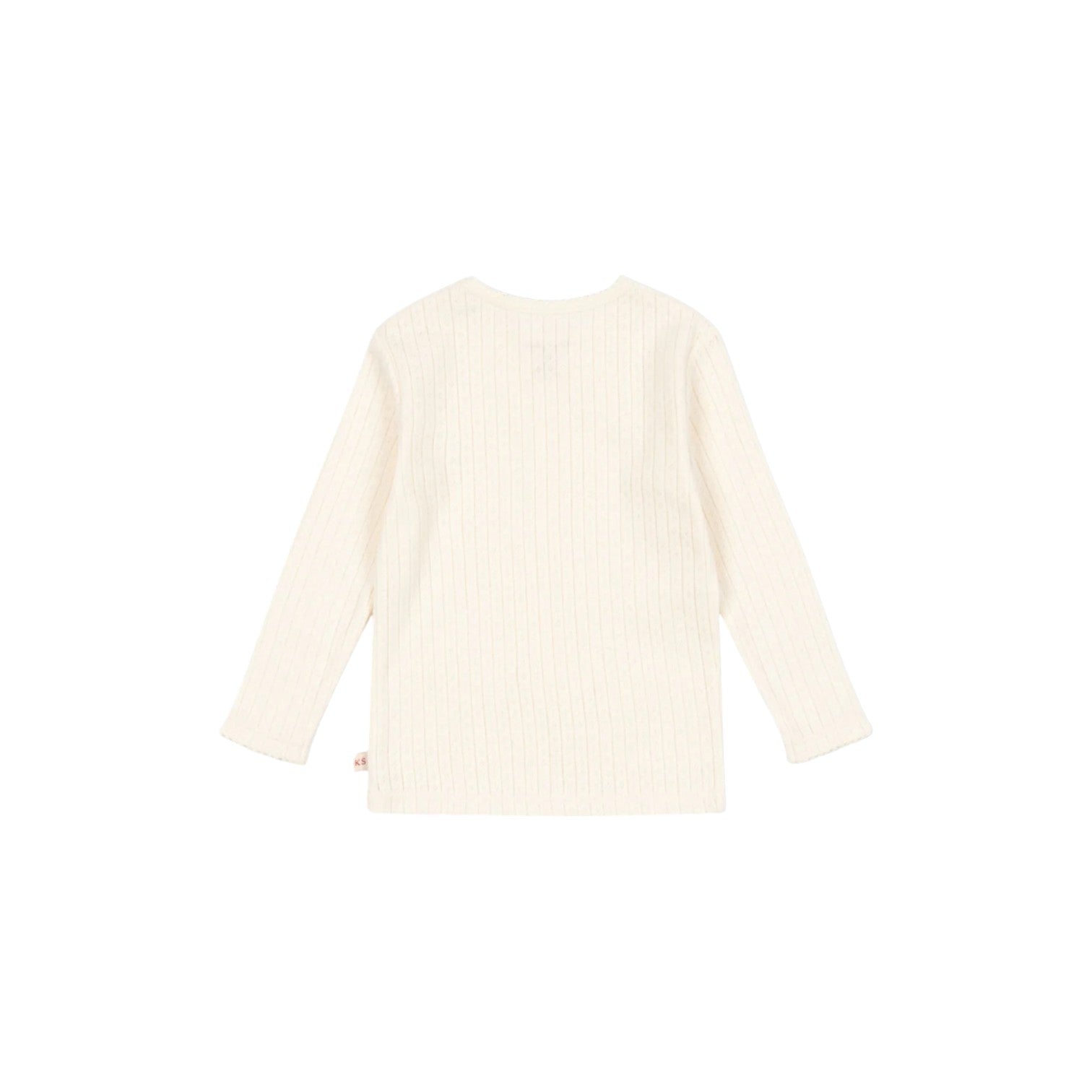 Konges Sløjd - 有機棉長袖上衣 - buttercream