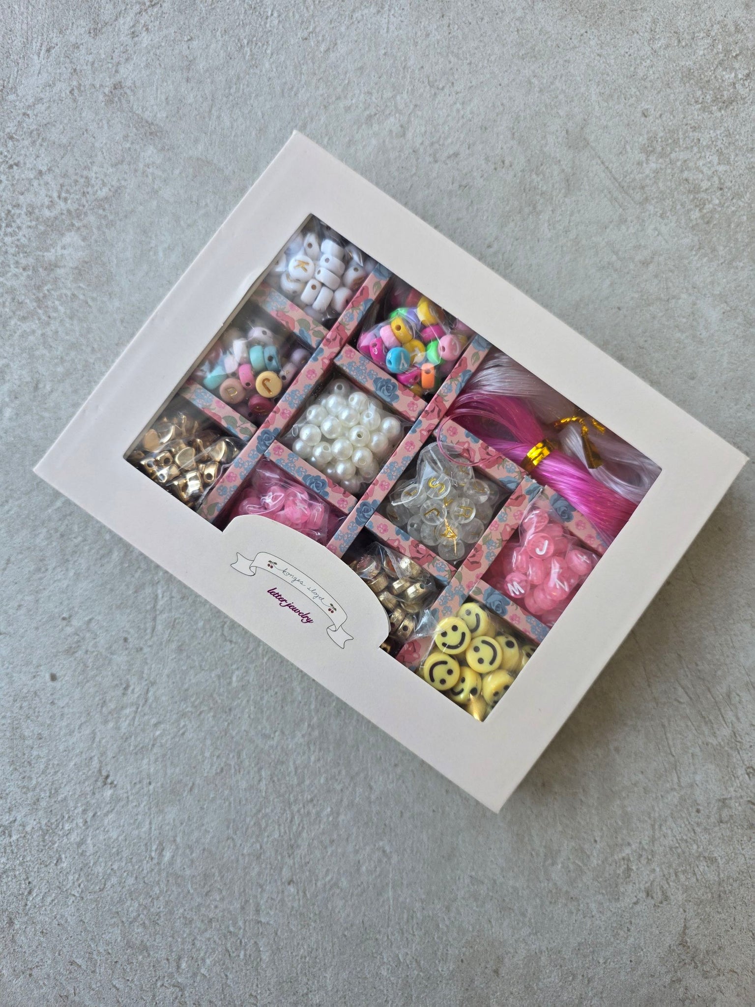 Konges Sløjd - 飾品串珠材料組 - ABC英文字母