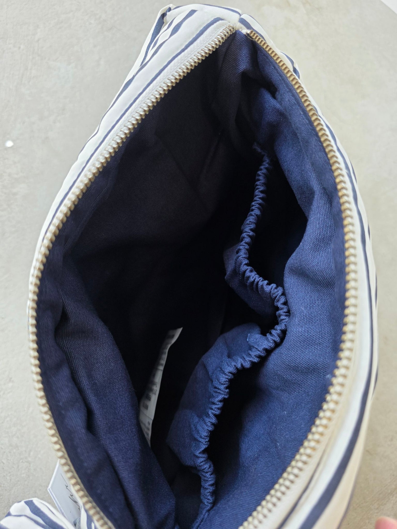 Pehr - 有機棉隨身收納包 (兩個尺寸) - Deep Sea