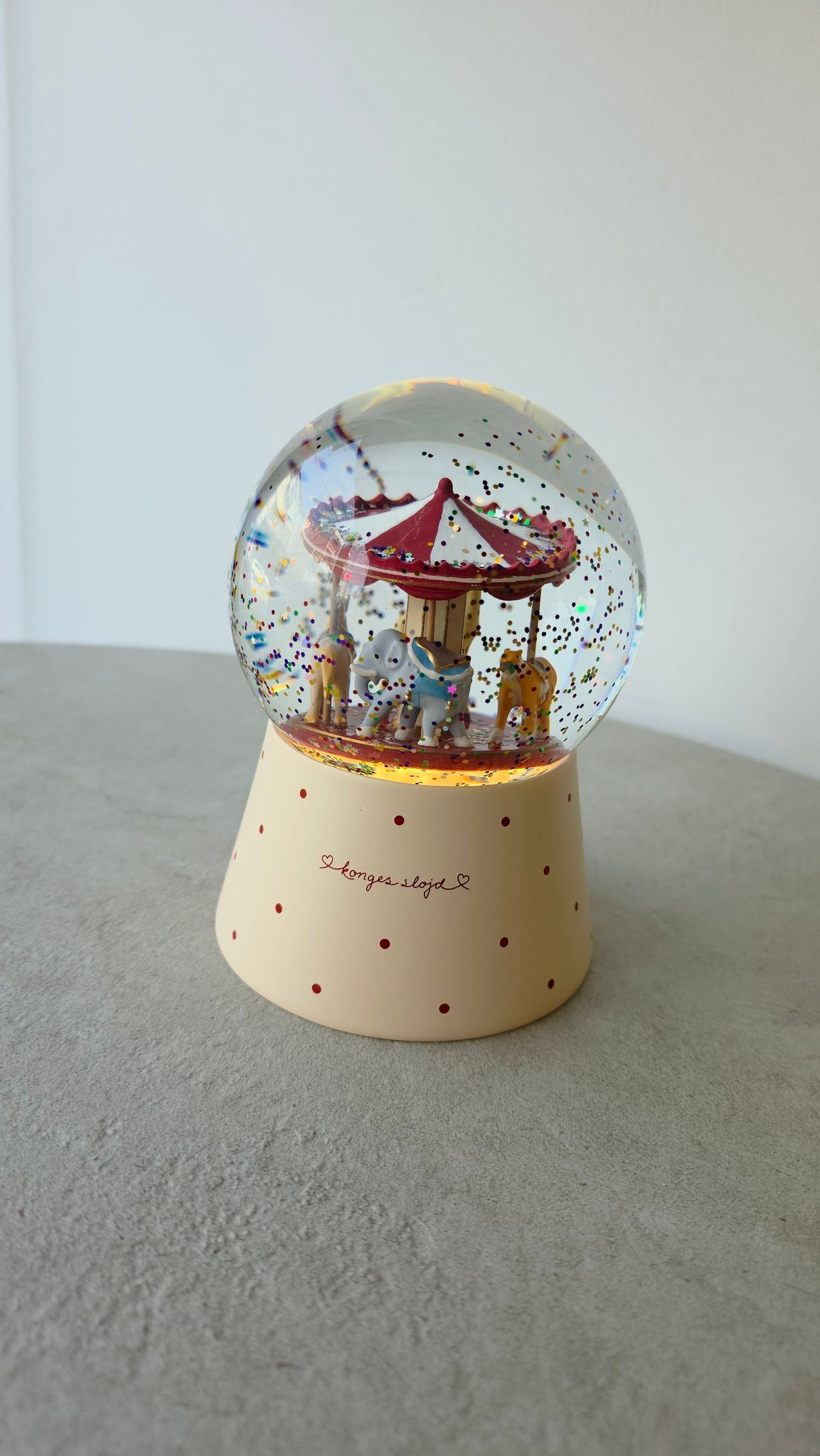 Konges Sløjd - 聖誕水晶球/小夜燈 - multi