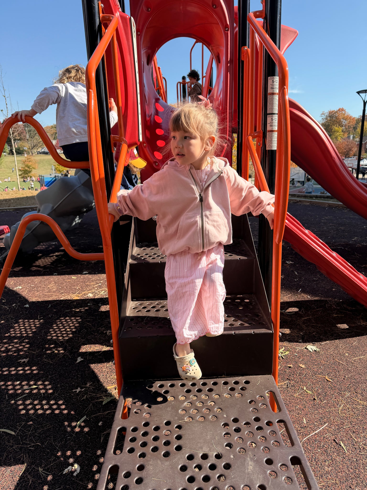 Gray Label - 兒童寬版連帽外套 - Faded Pink