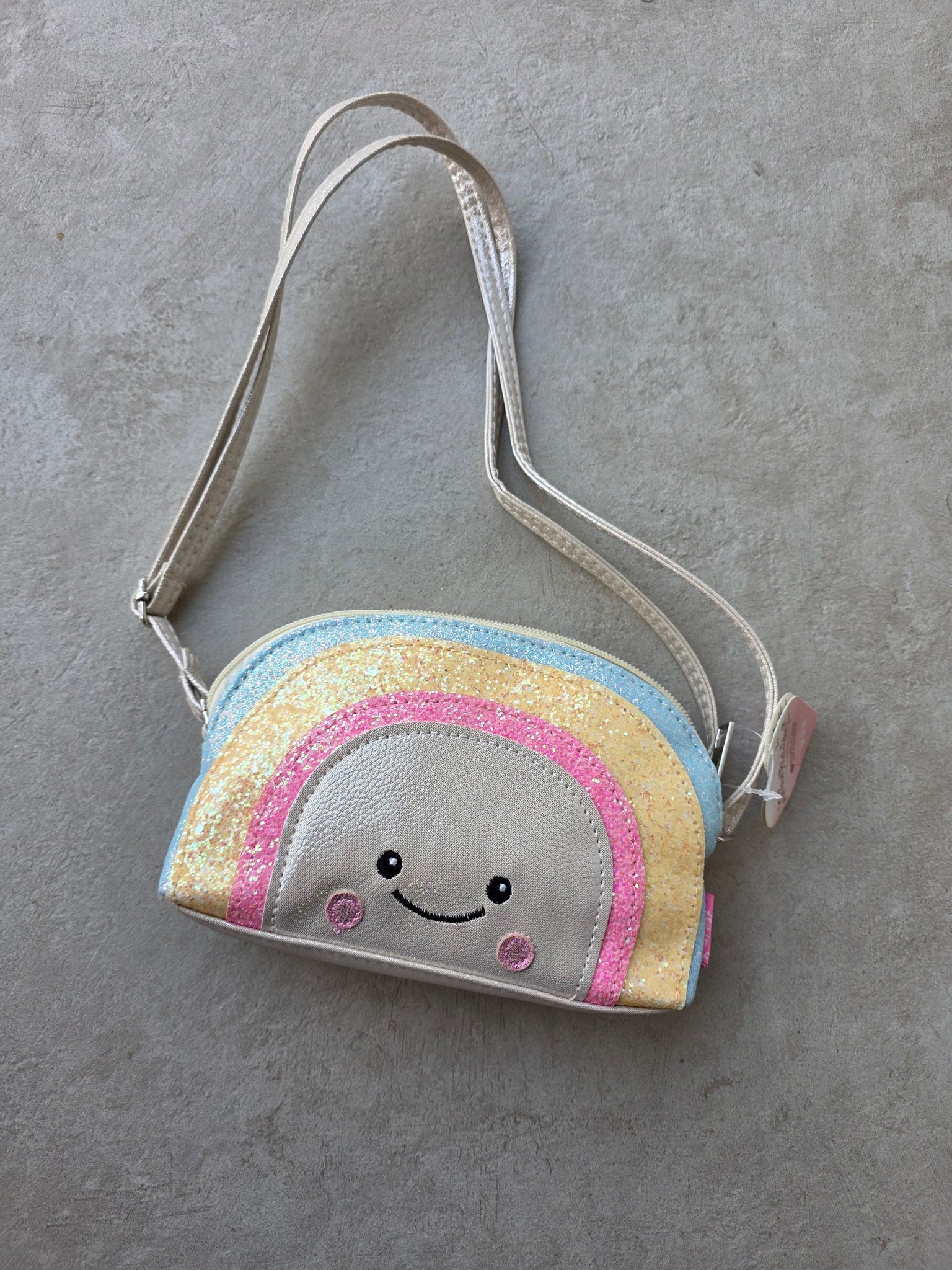 裝扮系列 - 微笑彩虹兒童斜背包 - Happy Rainbow