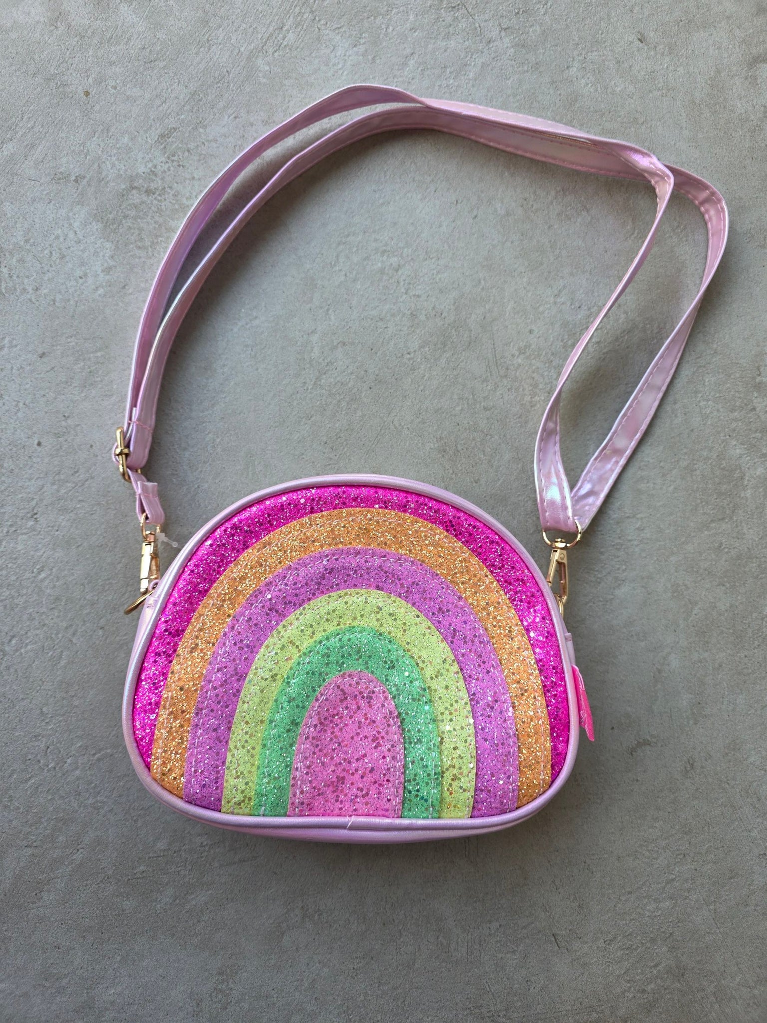 裝扮系列 - 彩虹兒童斜背包 - Rainbow Shine