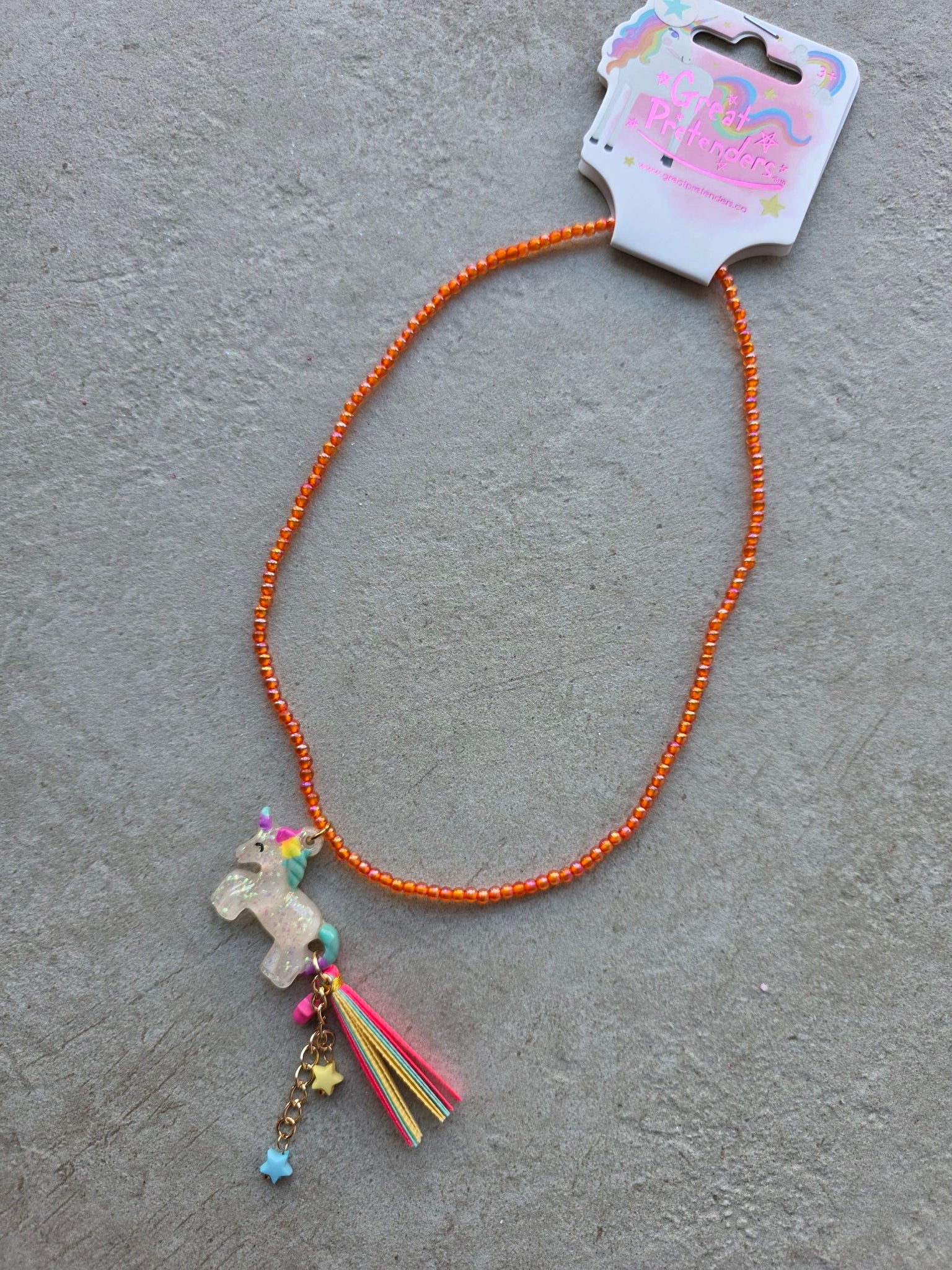 裝扮系列 - 串珠項鍊 - Unicorn Superstar