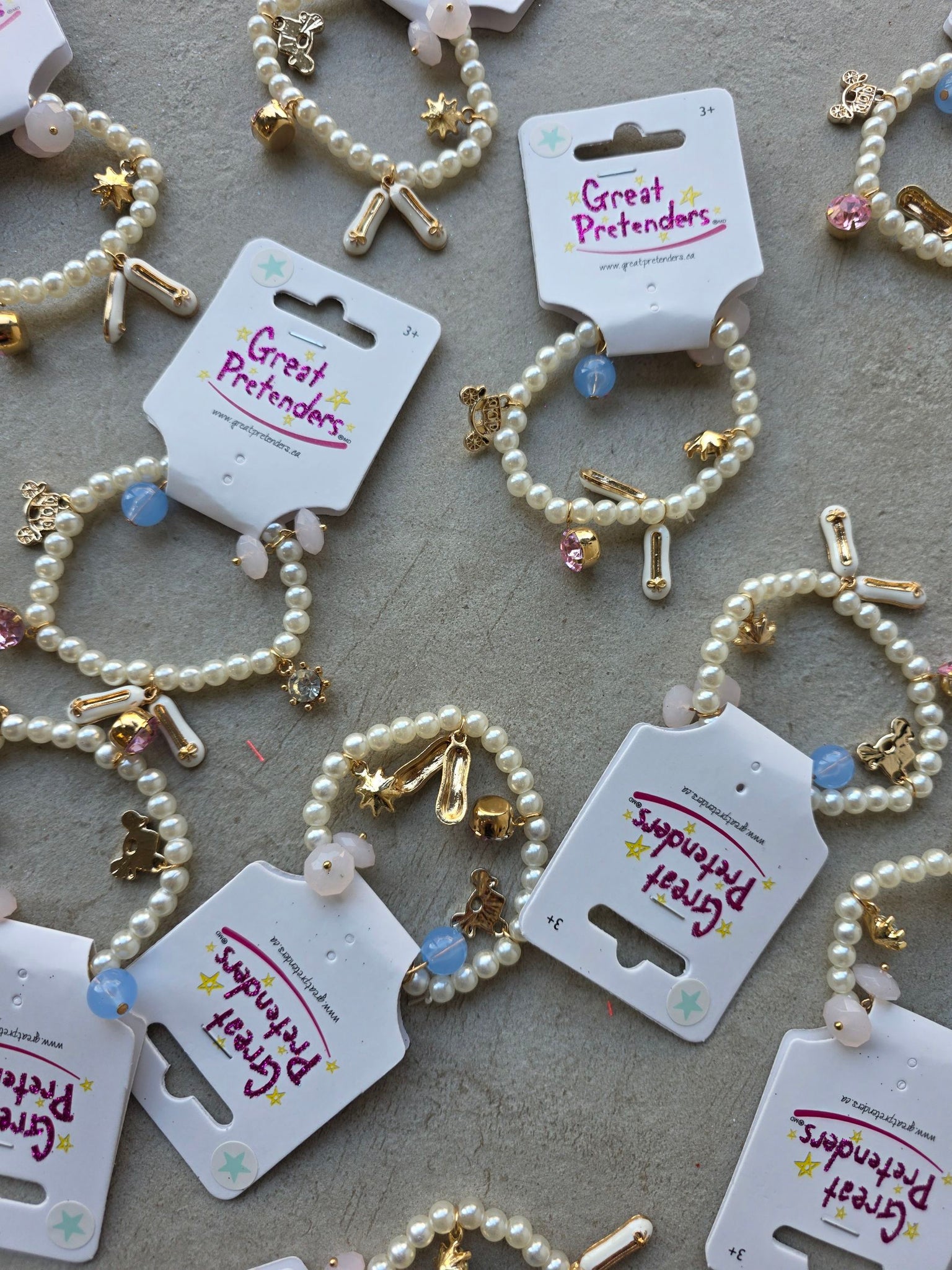 裝扮系列 - 芭蕾舞鞋珍珠手鍊 - Perfectly