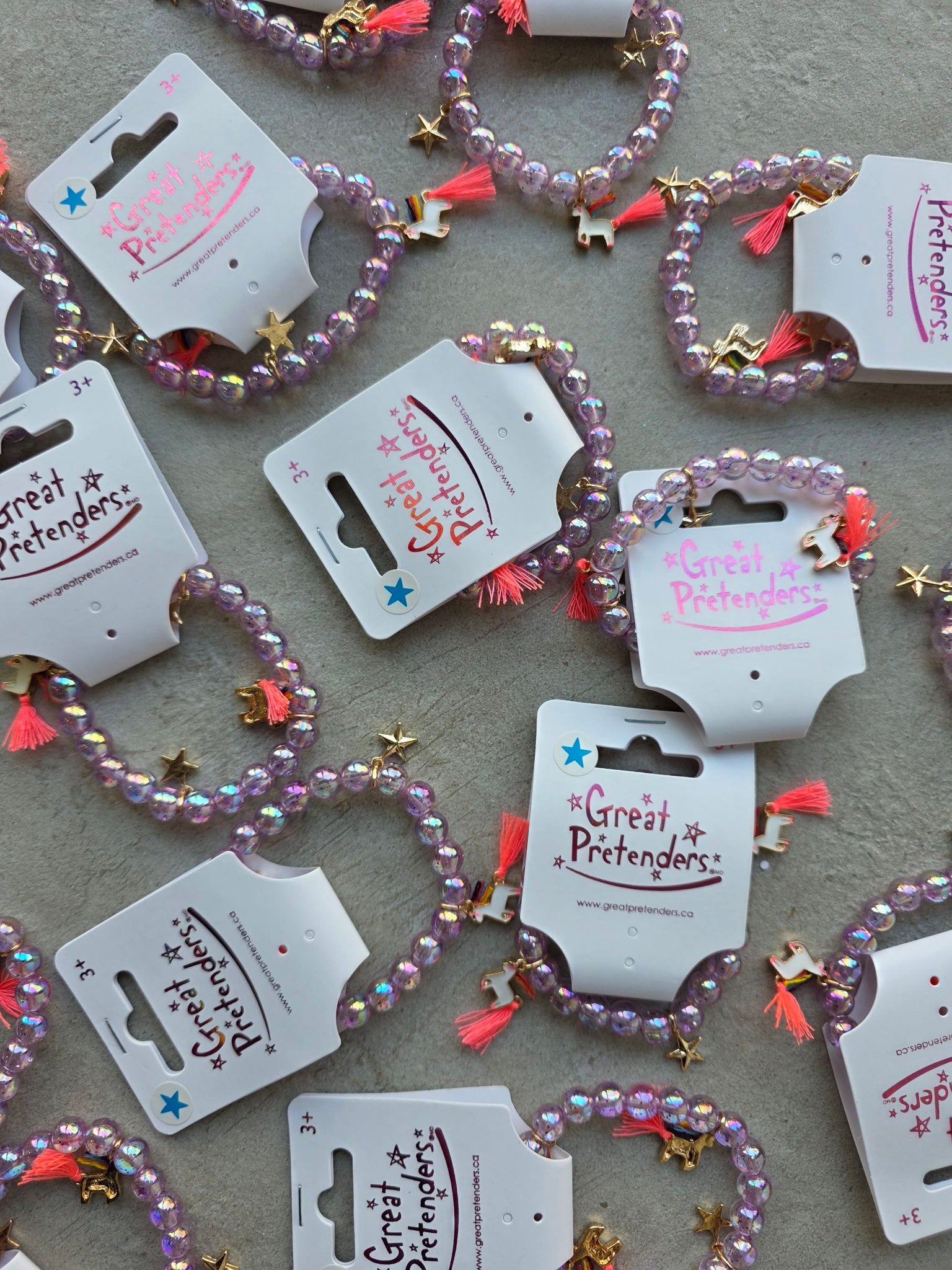 裝扮系列 - 串珠手鍊 - Unicorn