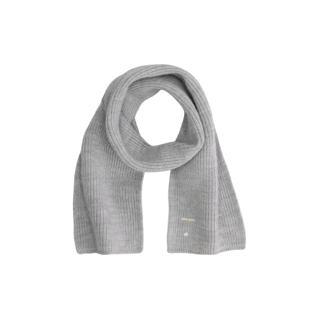 Gray Label - Baby針織圍巾 - Grey Melange