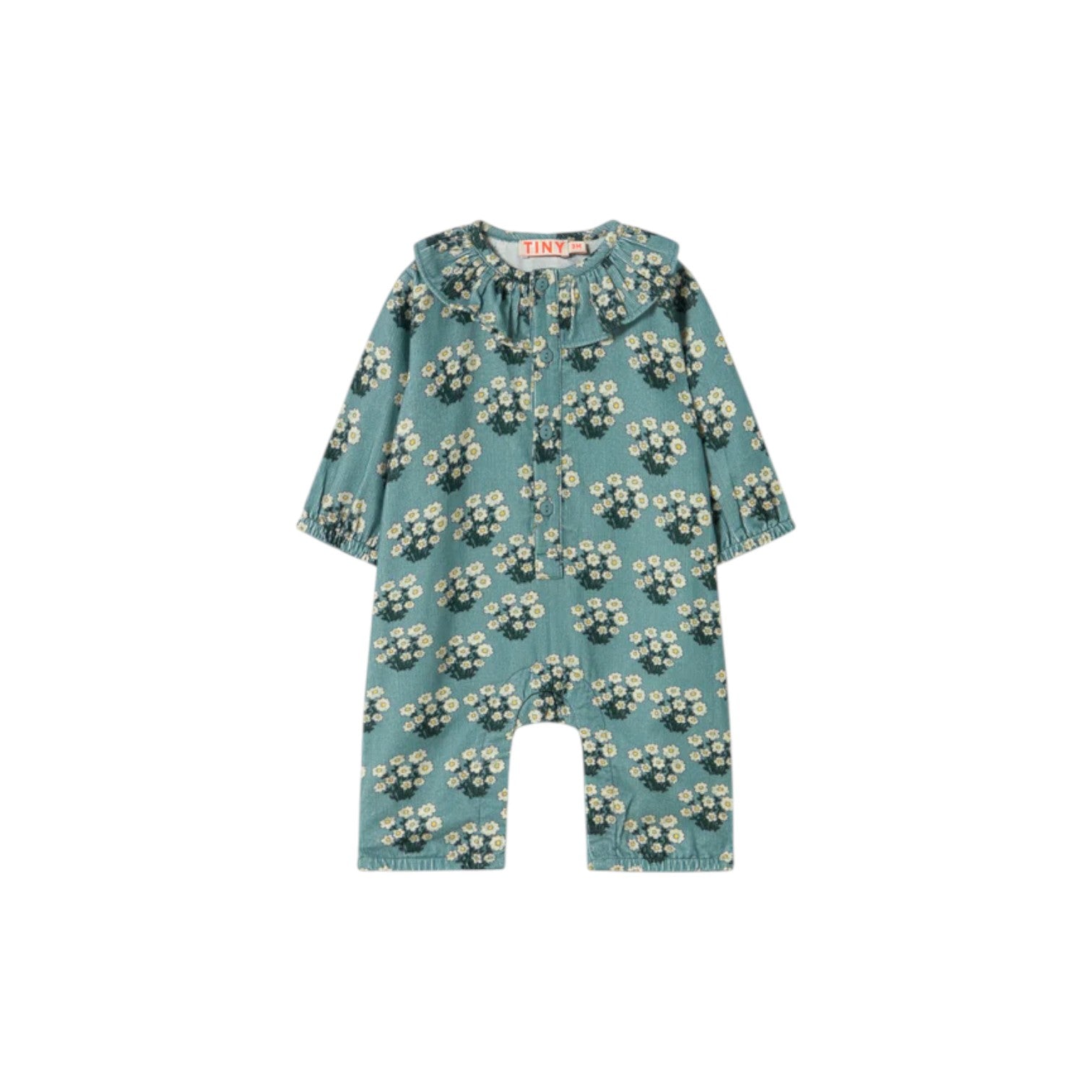 Tiny Cottons - 燈心絨連身褲 - teal