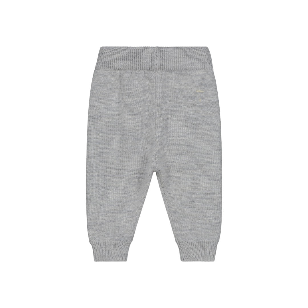 Gray Label - 寶寶針織長褲 - Grey Melange