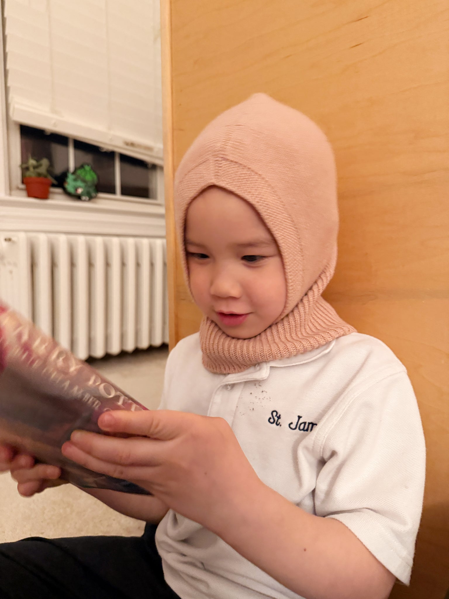 Hvid - 羊毛頭套 - Rose