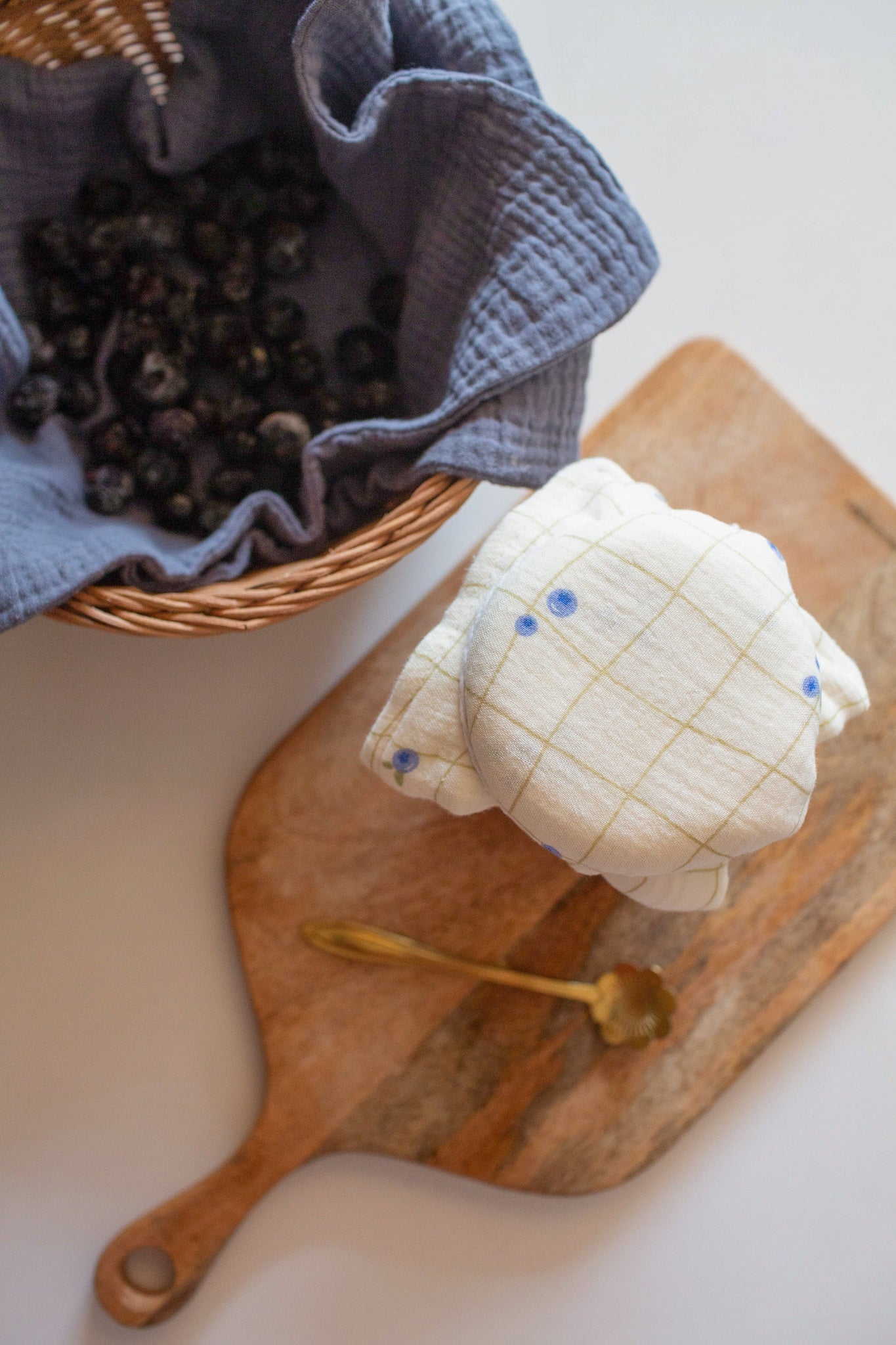 Soft Spot - 有機棉紗手帕方巾7入組 - Holiday