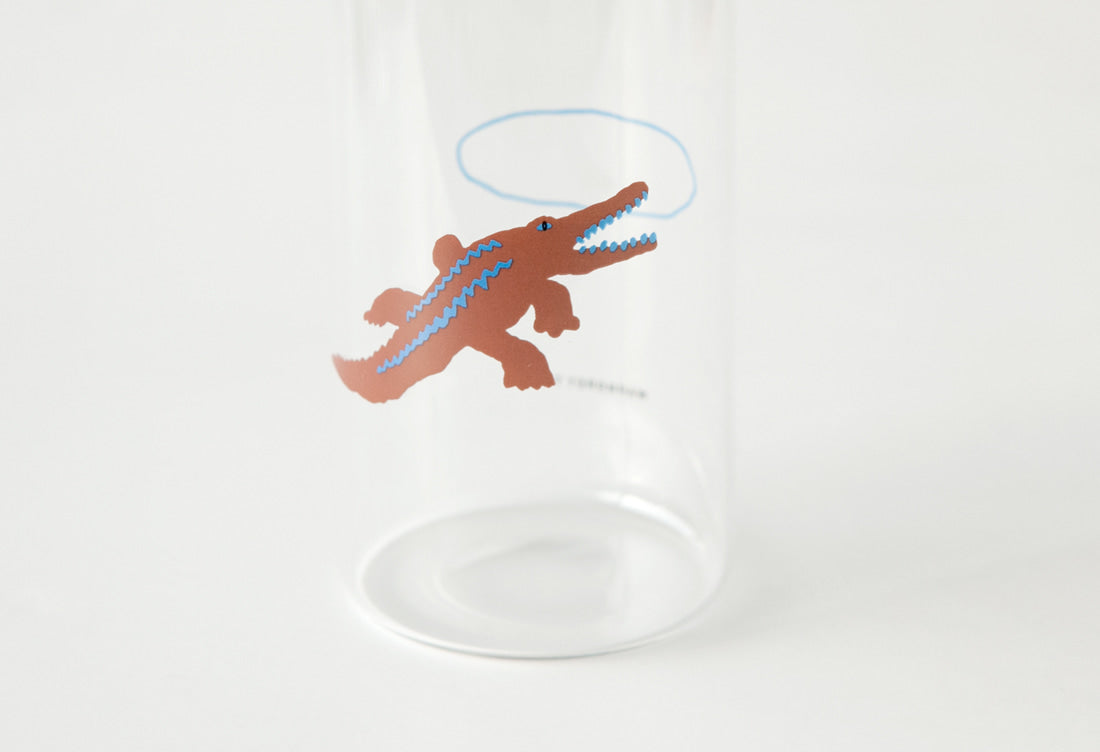 WARMGREY TAIL - 耐熱玻璃杯 - Crocodile
