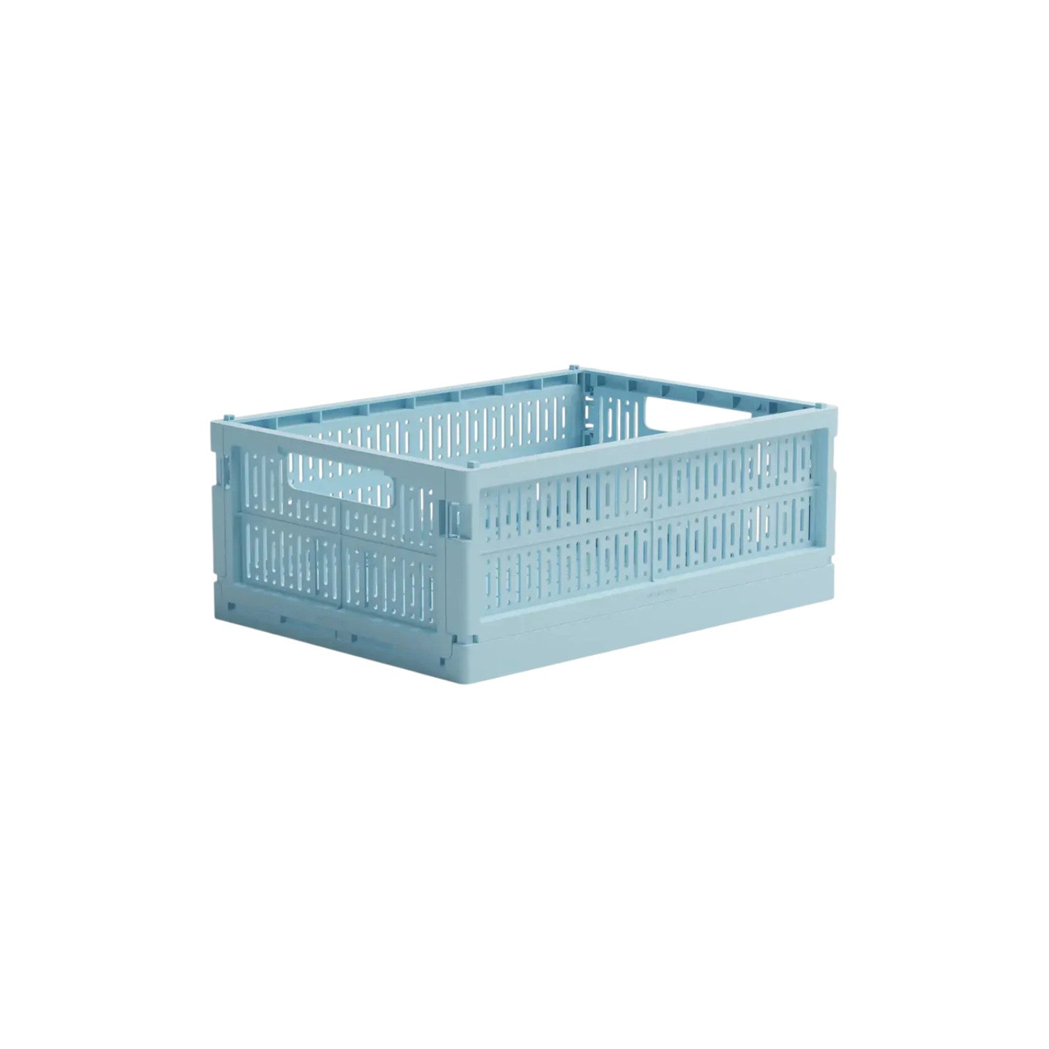 Made Crate - 環保摺疊收納籃 - crystal blue
