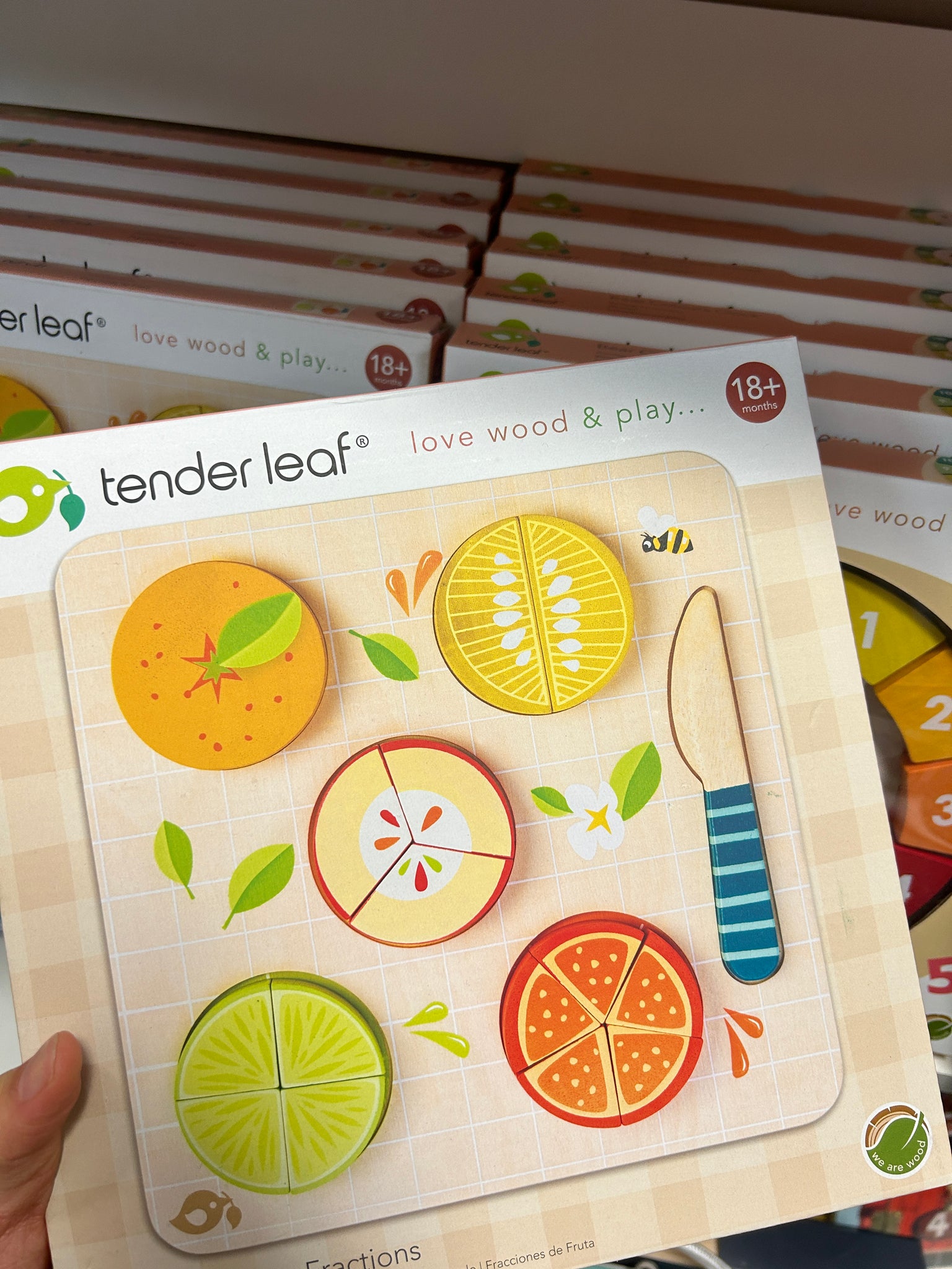 Tender leaf - 香甜水果益智拼圖