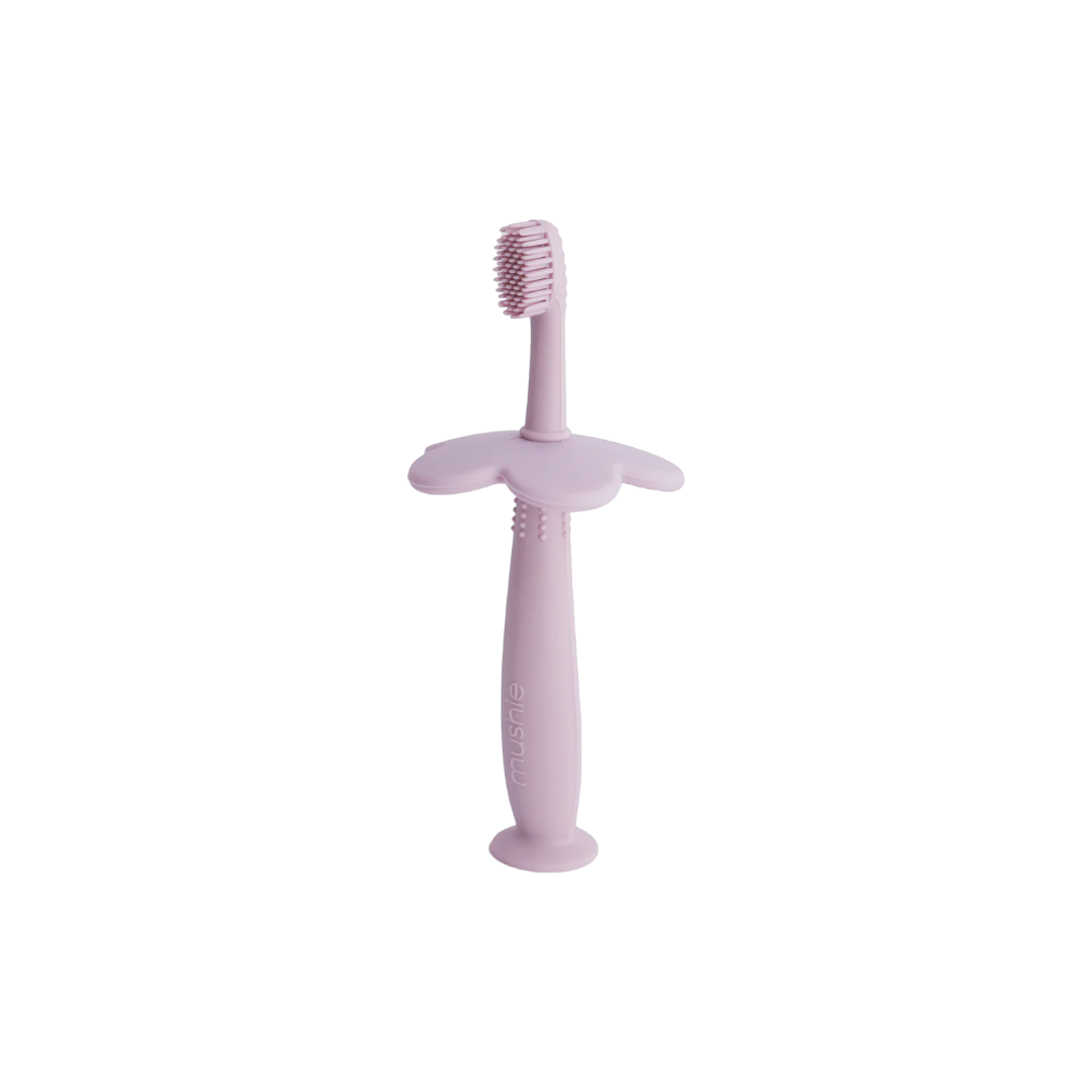 Mushie - 寶寶牙刷 - Soft Lilac