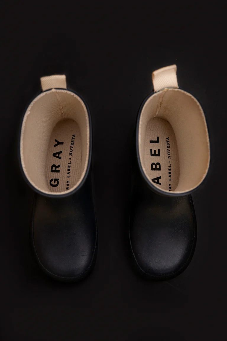 Gray Label - 長筒雨鞋 - Nearly Black