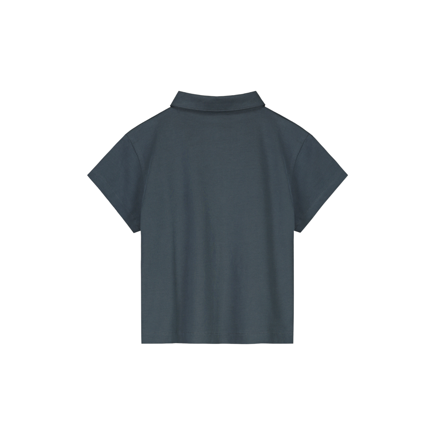 Gray Label - 短袖襯衫 - Blue Grey