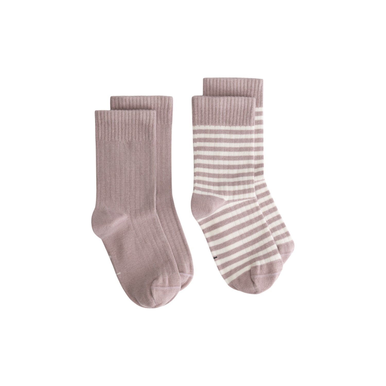 (Aug.預購) Gray Label - 有機棉短襪2入 - Berry/Cream