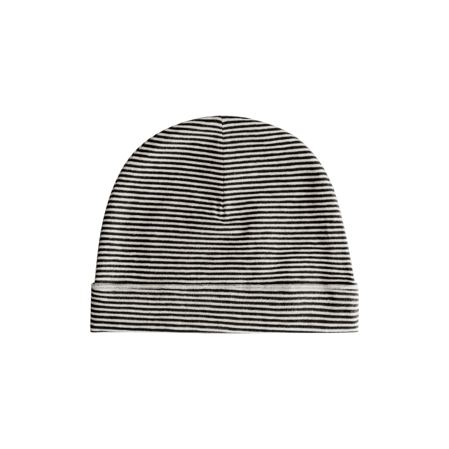 Gray Label - Baby有機棉毛帽  - 0-12m - Pirate Black/Cream