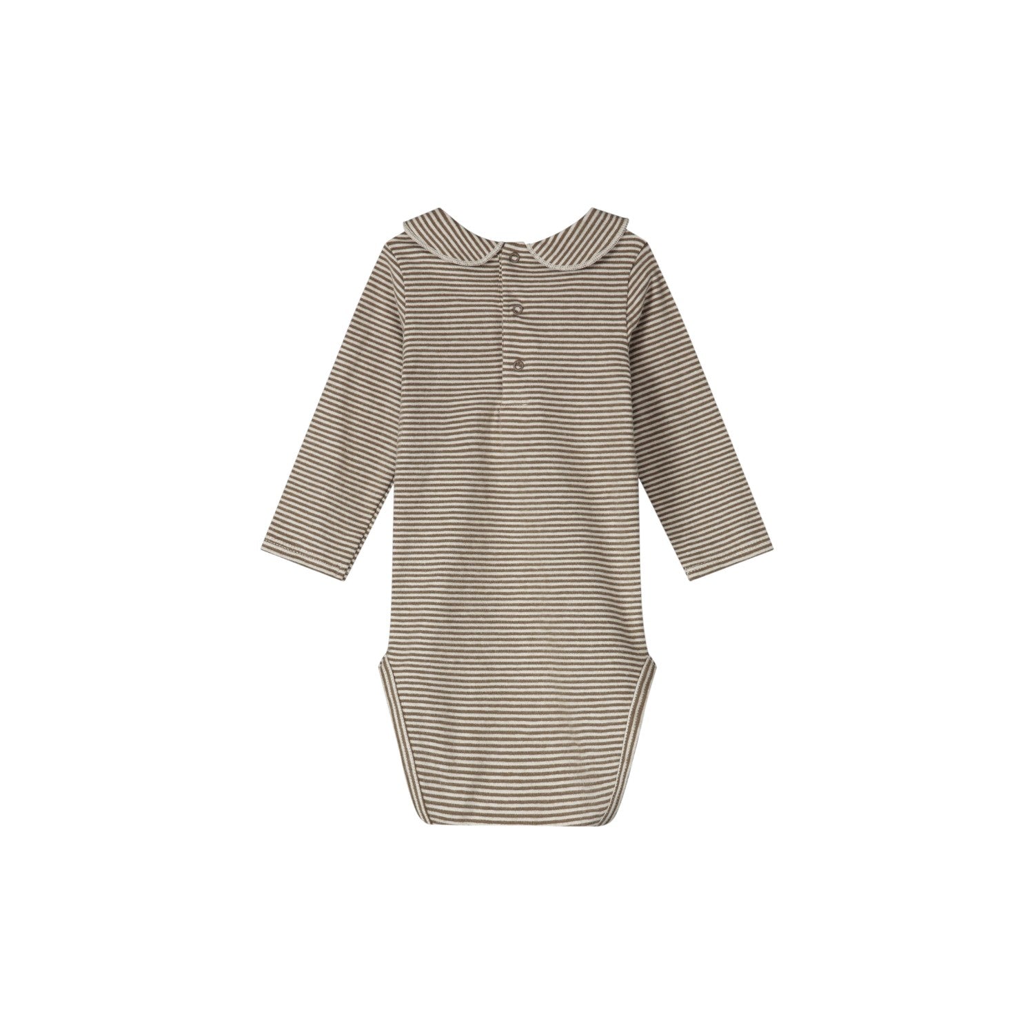 Gray Label - 圓領子包屁衣 - Woody/Cream