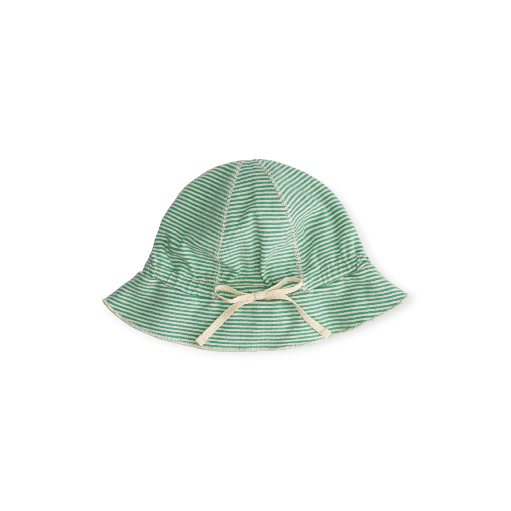 Gray Label - 寶寶遮陽帽 - Bright Green/Cream