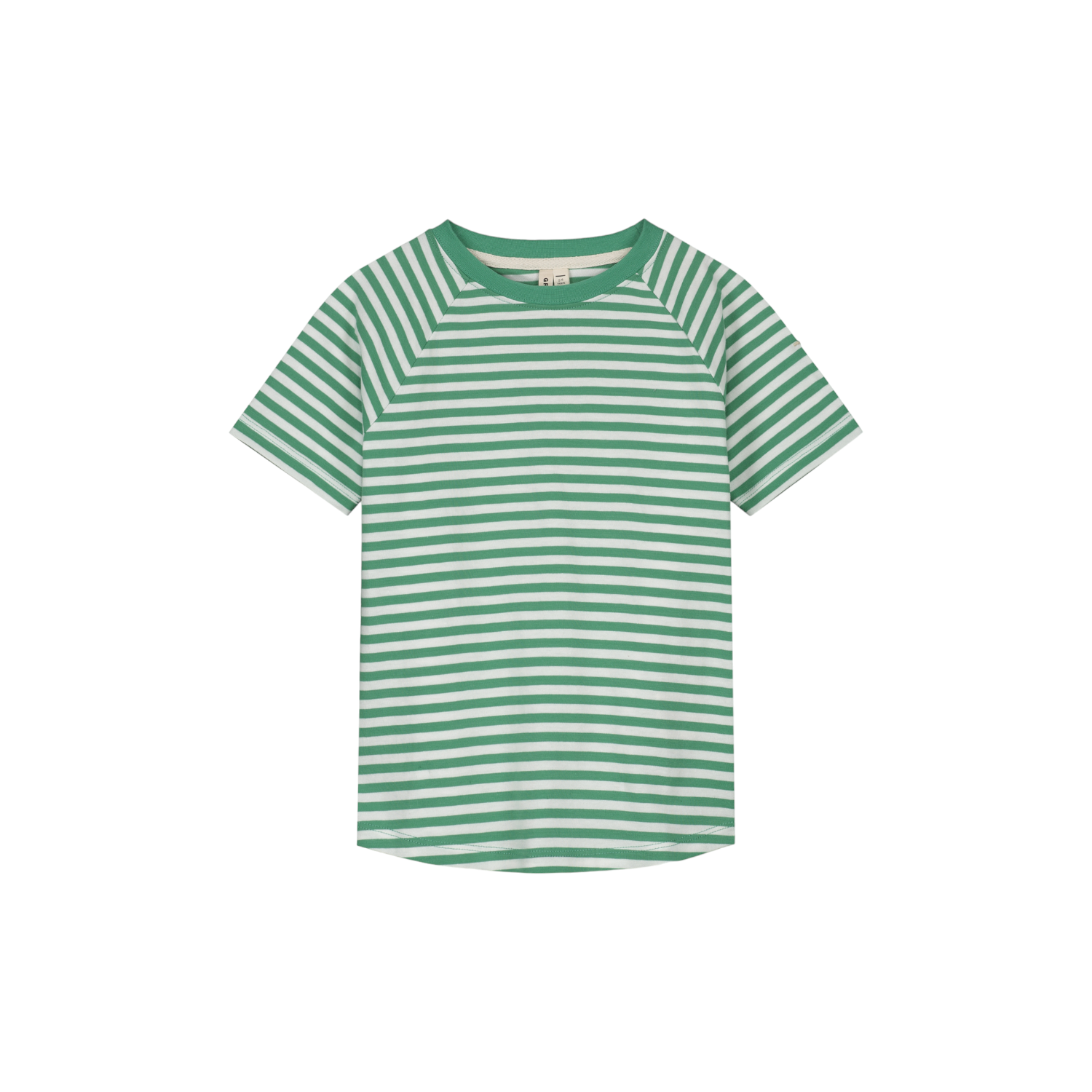 Gray Label - 有機棉短袖Tee - Bright Green/Off White