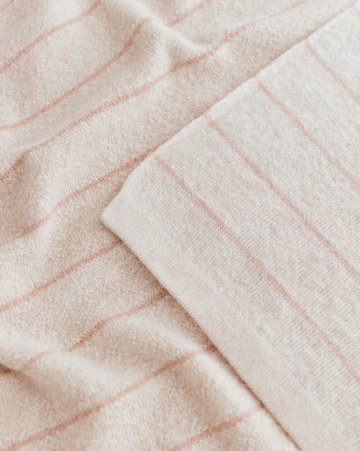 Hvid - 羊毛被毯 - Cream/Apricot