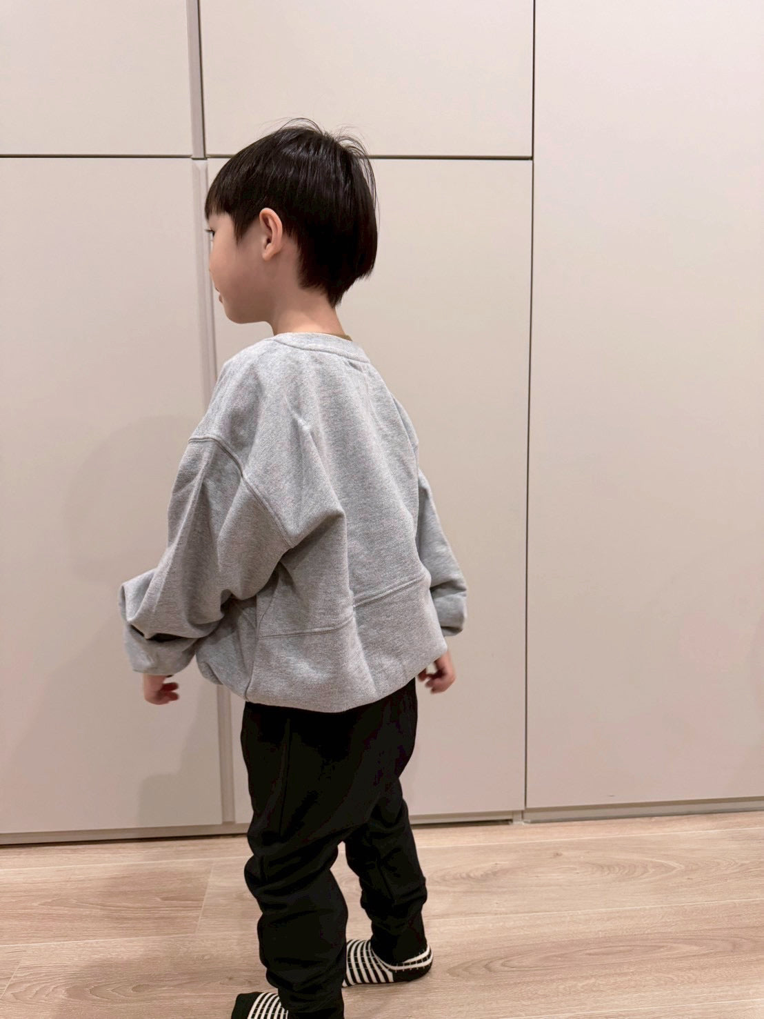 Gray Label - 兒童飛行外套 - Grey Melange