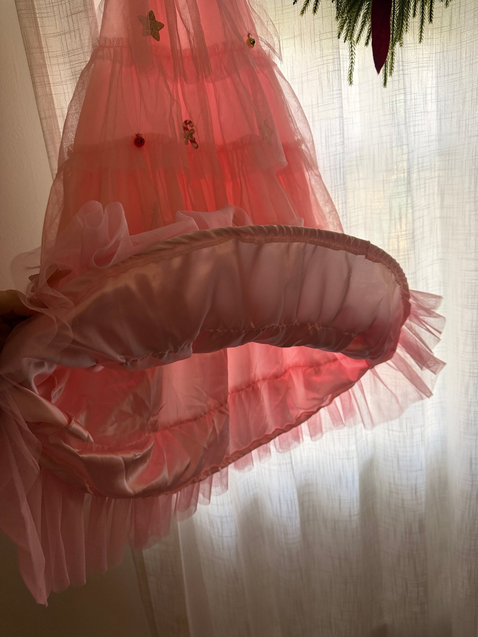 裝扮系列 - 聖誕樹道具服裝 - 洋裝+髮箍 - Christmas Blush