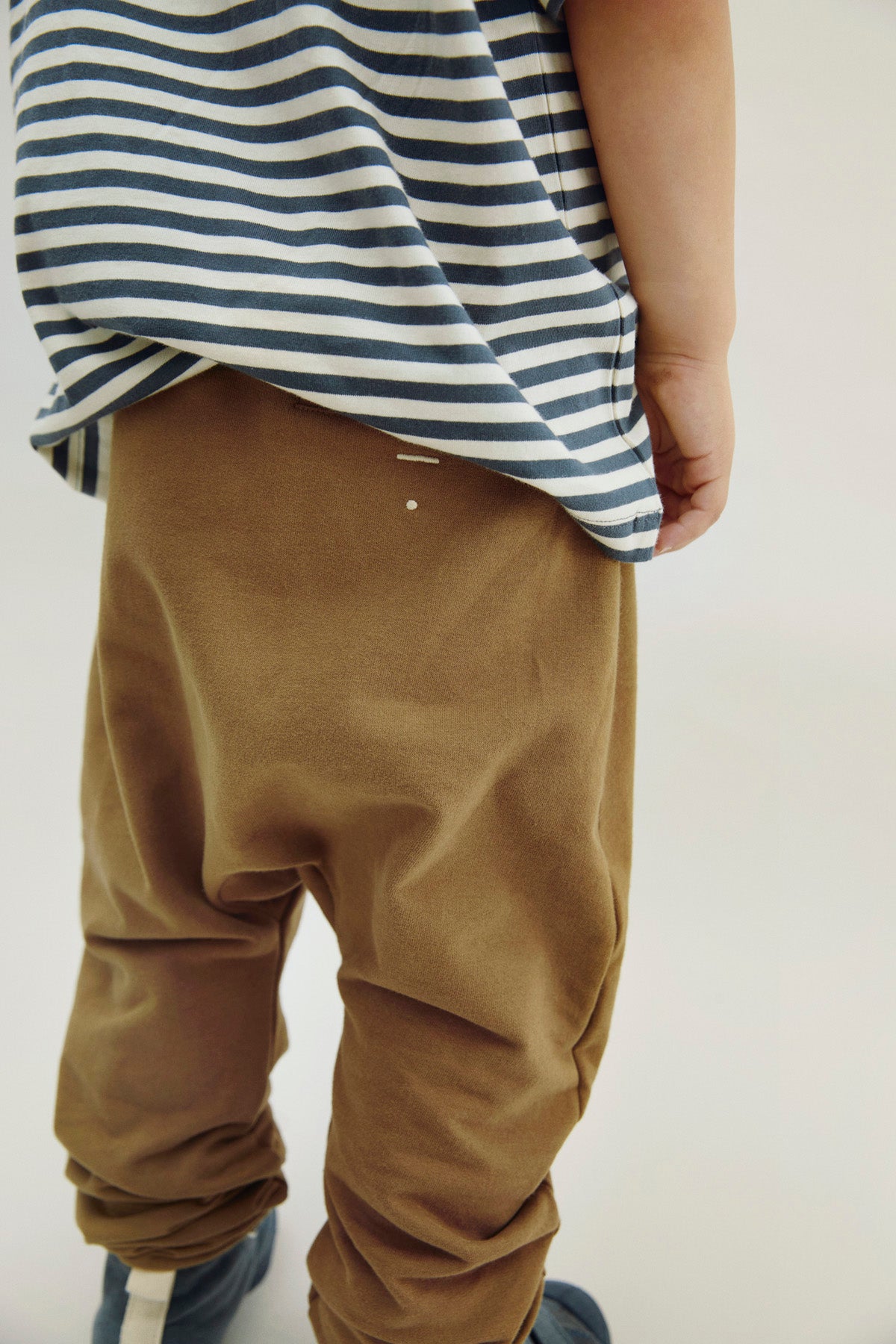 Gray Label - Oversized落肩短袖Tee - Blue Grey/Off White