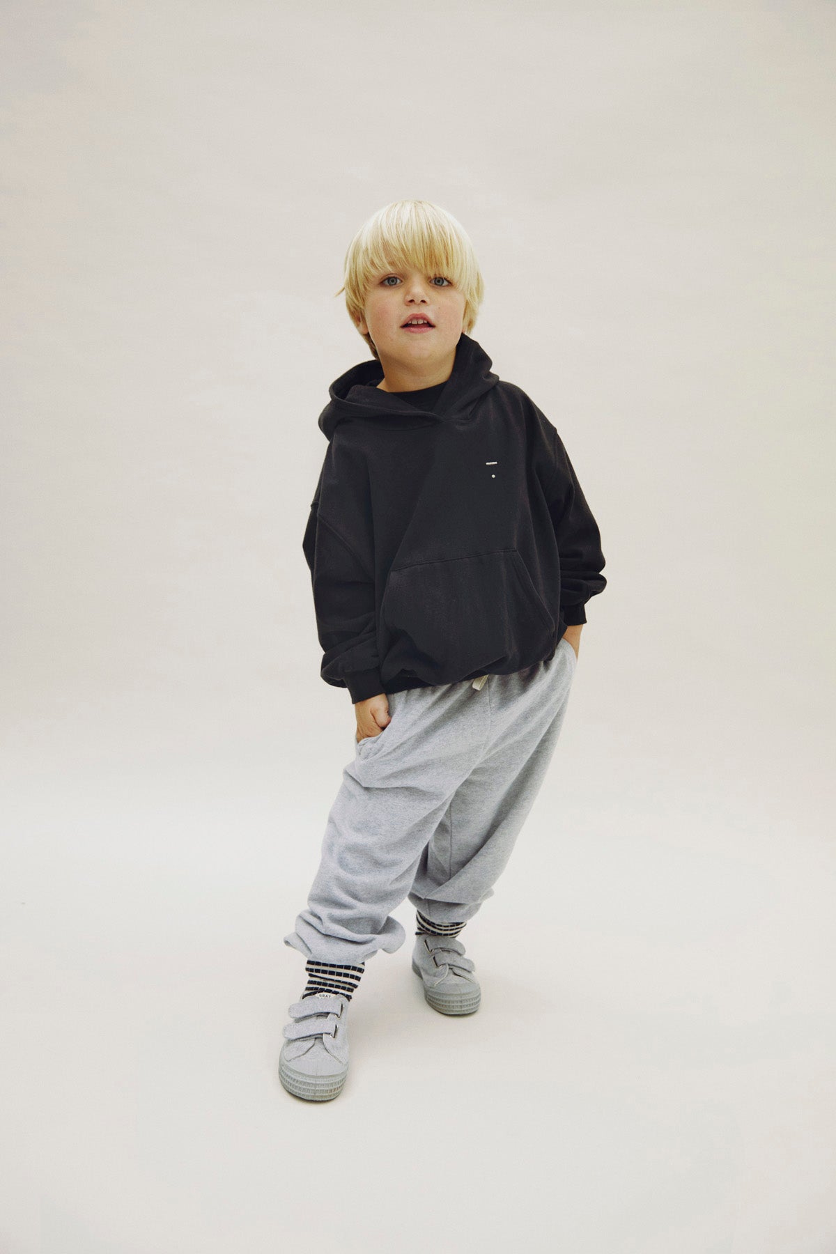 Gray Label - 兒童運動褲 - Grey Melange