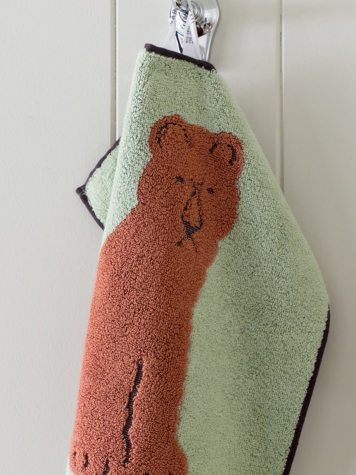 WARMGREY TAIL - 純棉毛巾 34x34 - LIONESS MINT
