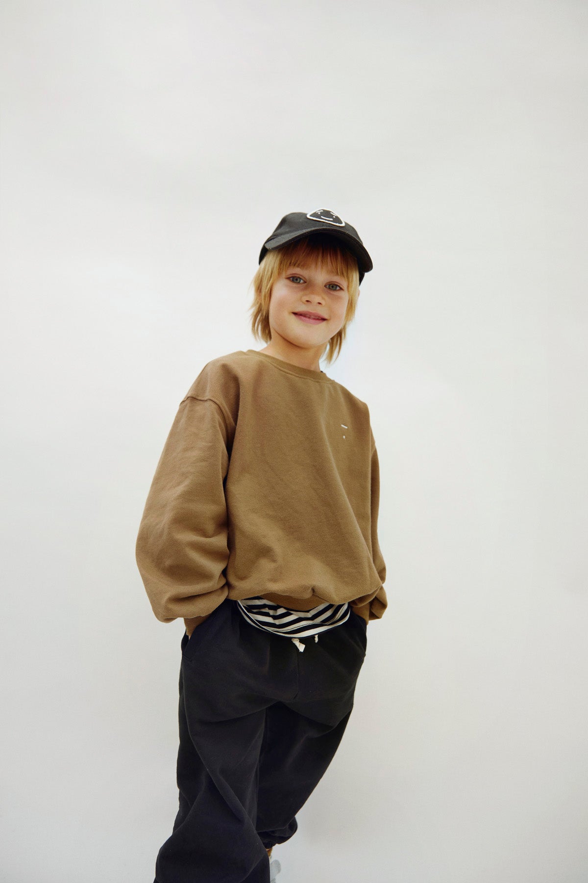 Gray Label - 兒童大學T - Woody