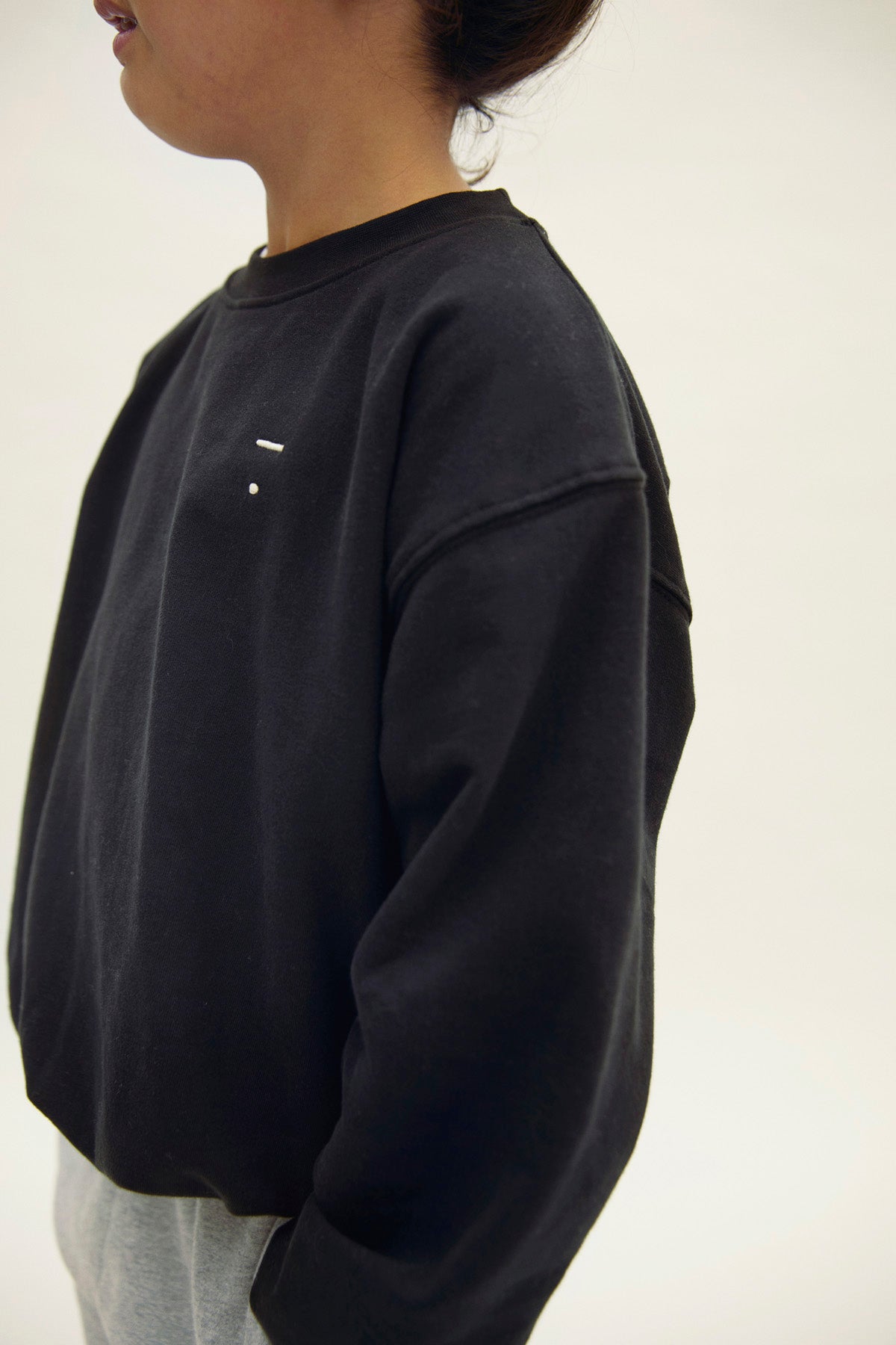 Gray Label - 兒童大學T - Pirate Black