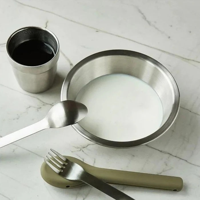 Haps Nordic - 不鏽鋼餐碗4入 - Steel