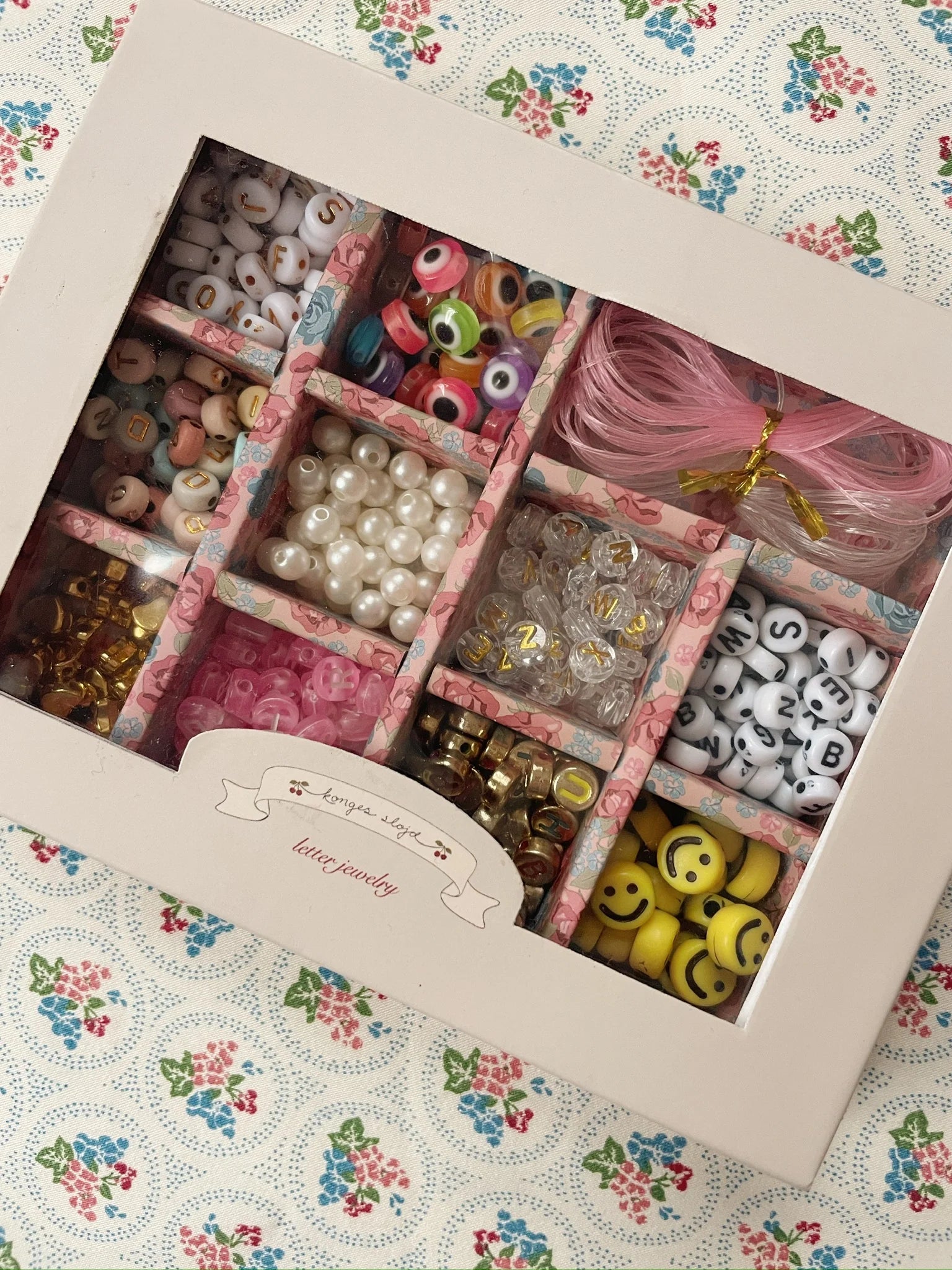 Konges Sløjd - 飾品串珠材料組 - ABC英文字母