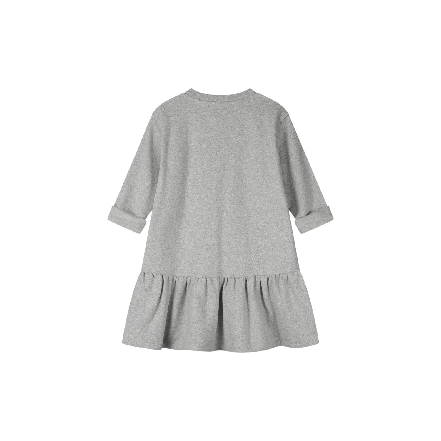 Gray Label - 兒童長袖連身裙洋裝 - Grey Melange