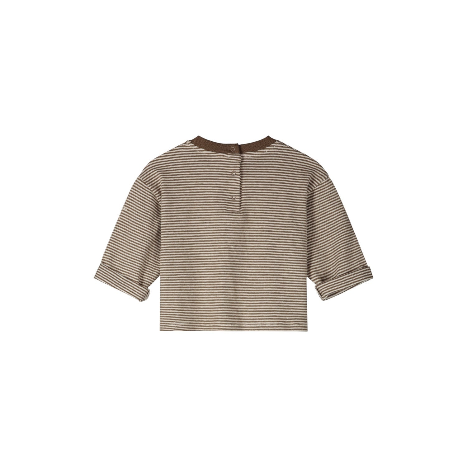 Gray Label - 寶寶長袖口袋Tee - Woody/Cream